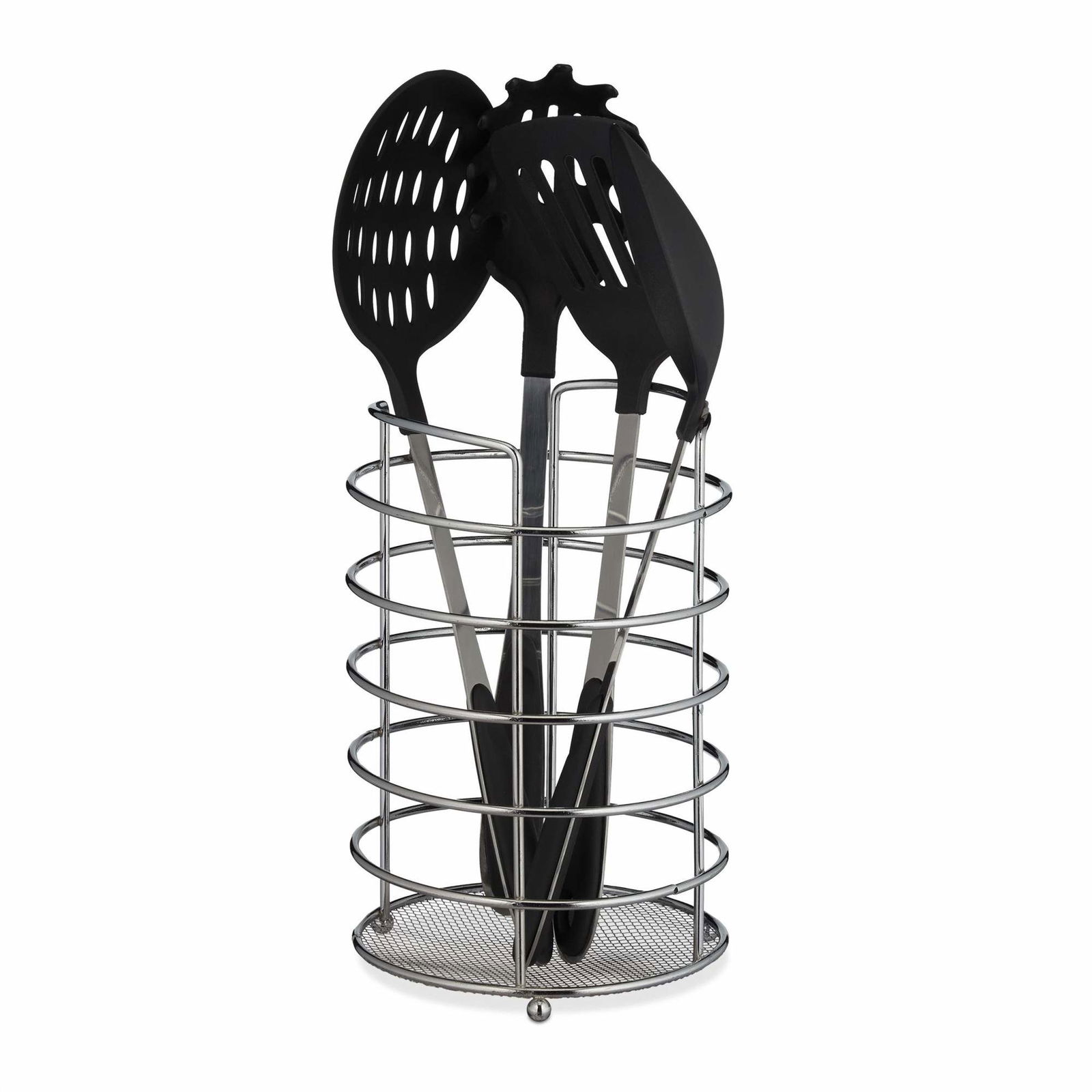 XL Holder til køkkenredskaber i metal