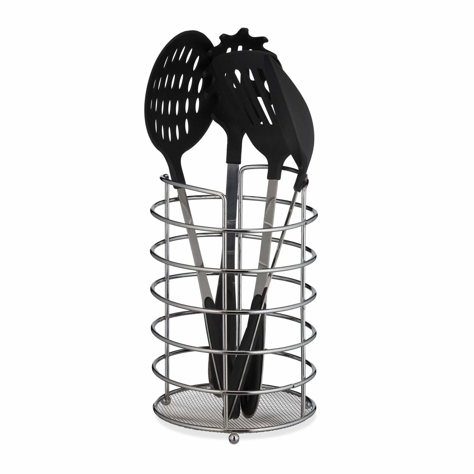XL Holder til køkkenredskaber i metal