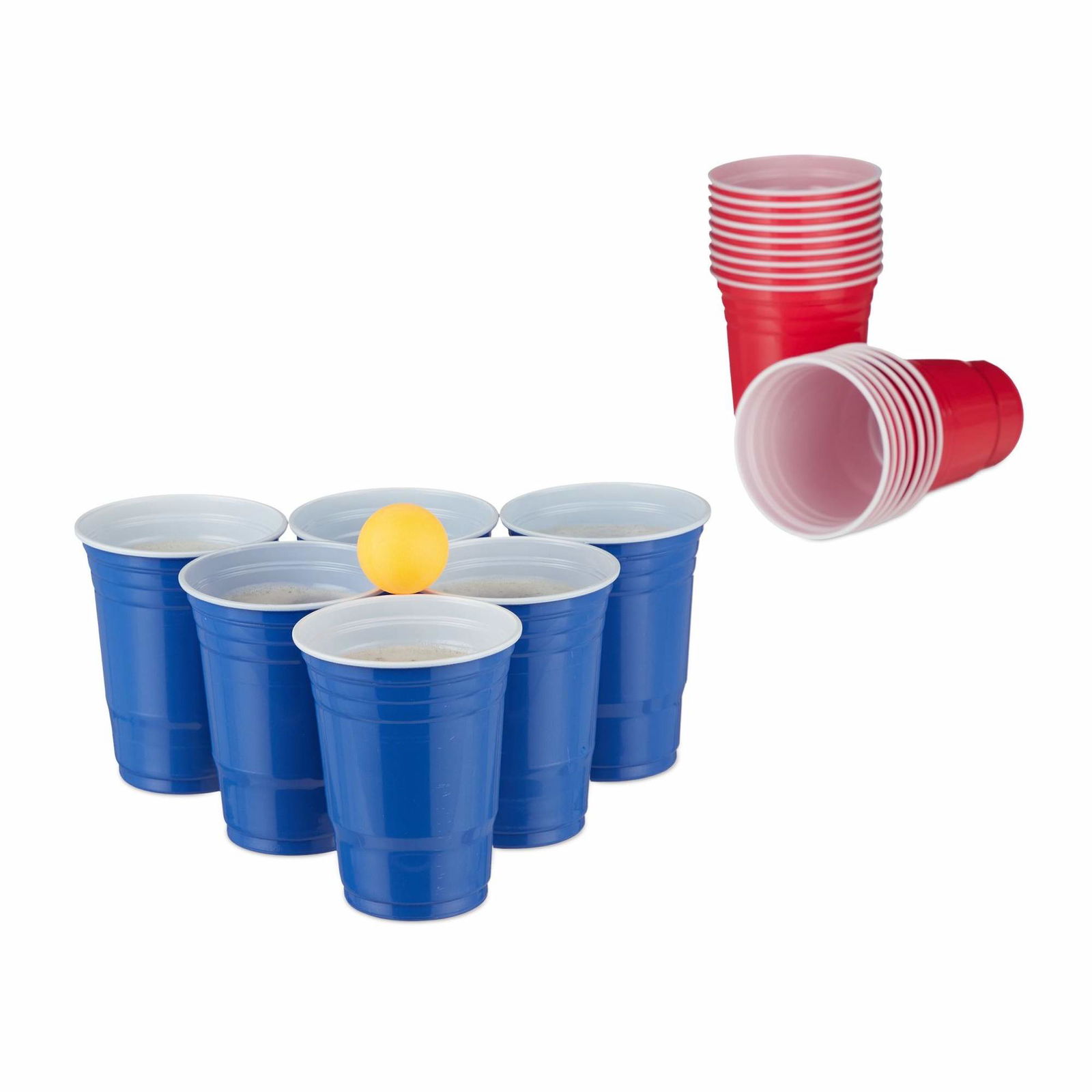 Beer Pong kop med bolde
