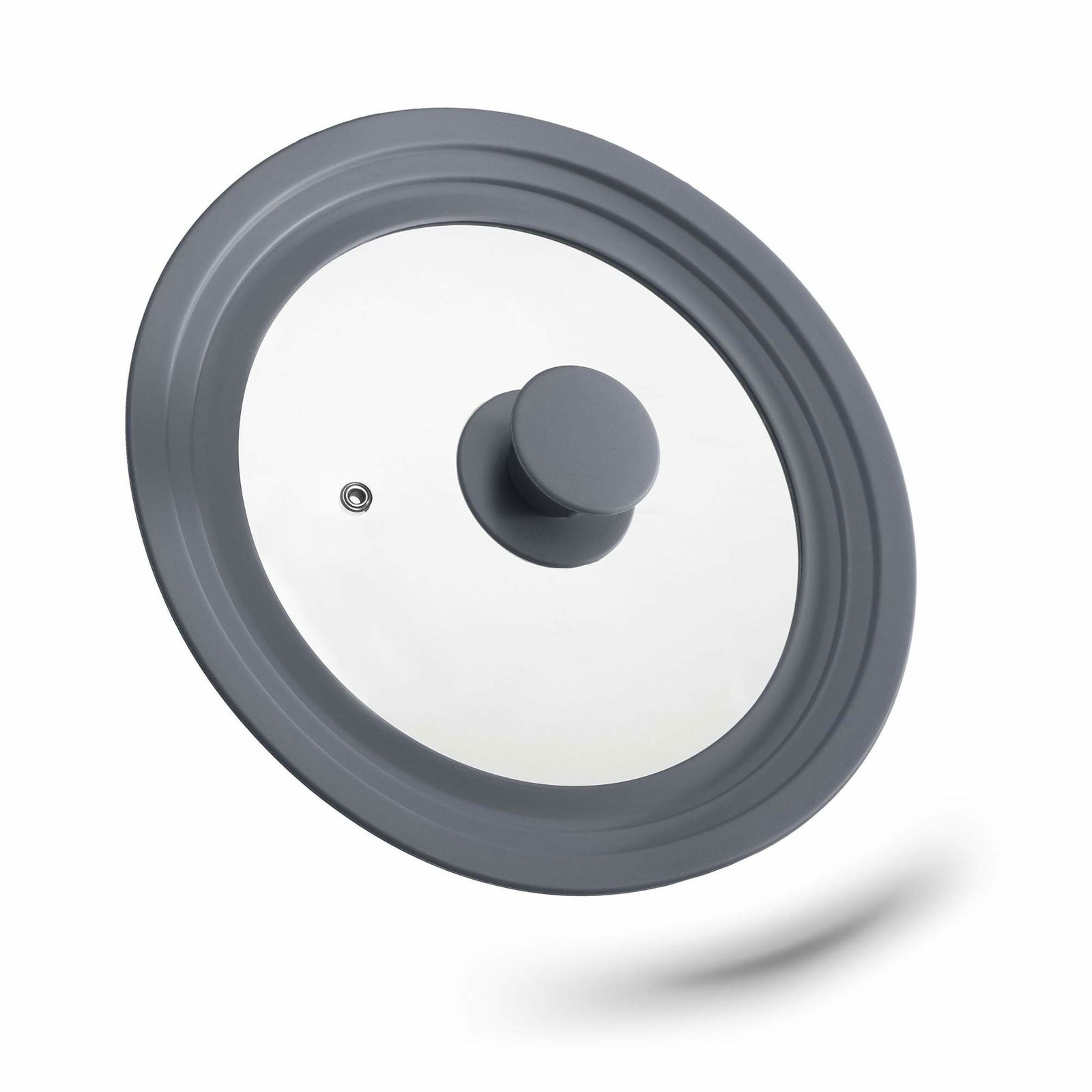 Grydelåg 20-24 cm med silikonekant