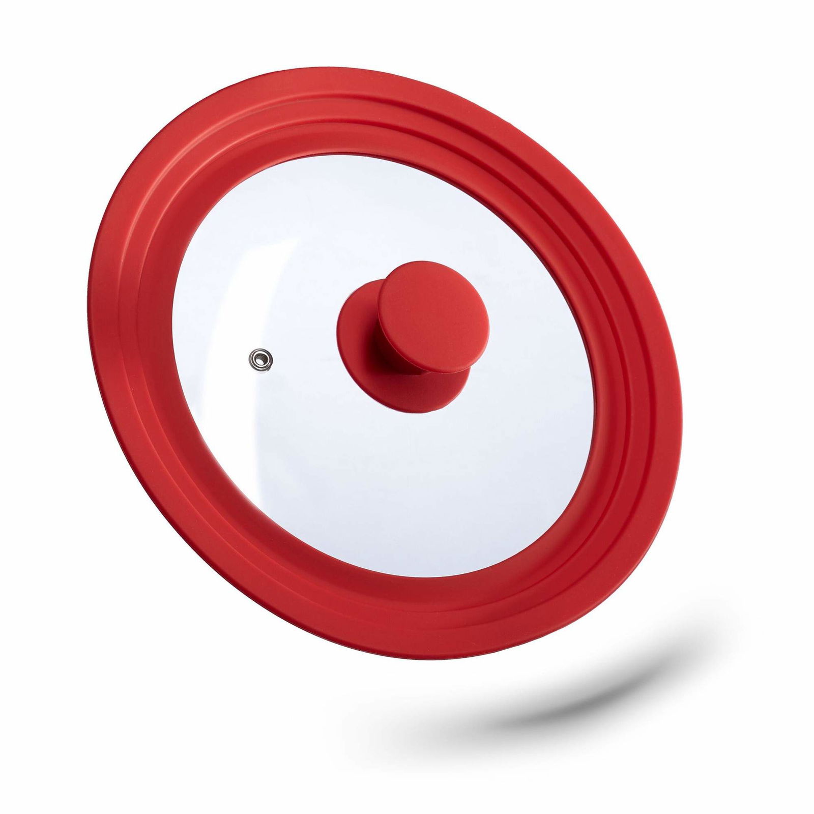 Grydelåg 20-24 cm med silikonekant