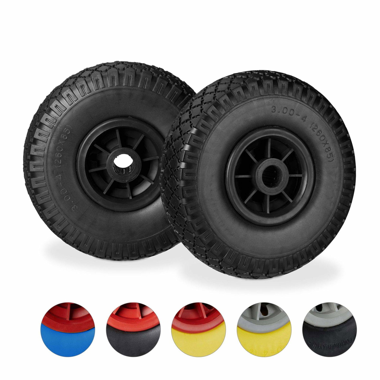 Skottkärrehjul 2 st. | Hem & Hobby - Hem & Hushåll - Trädgårdsartiklar - Skottkärror - Skottkärrehjul | Pryloteket