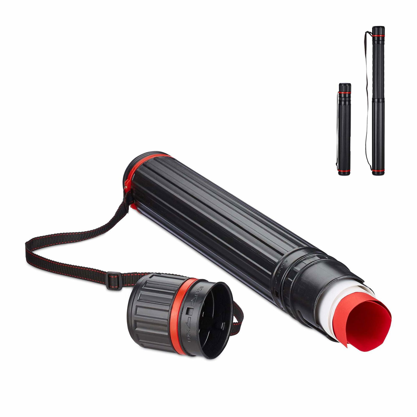 Udtrækkelig plakatrulle