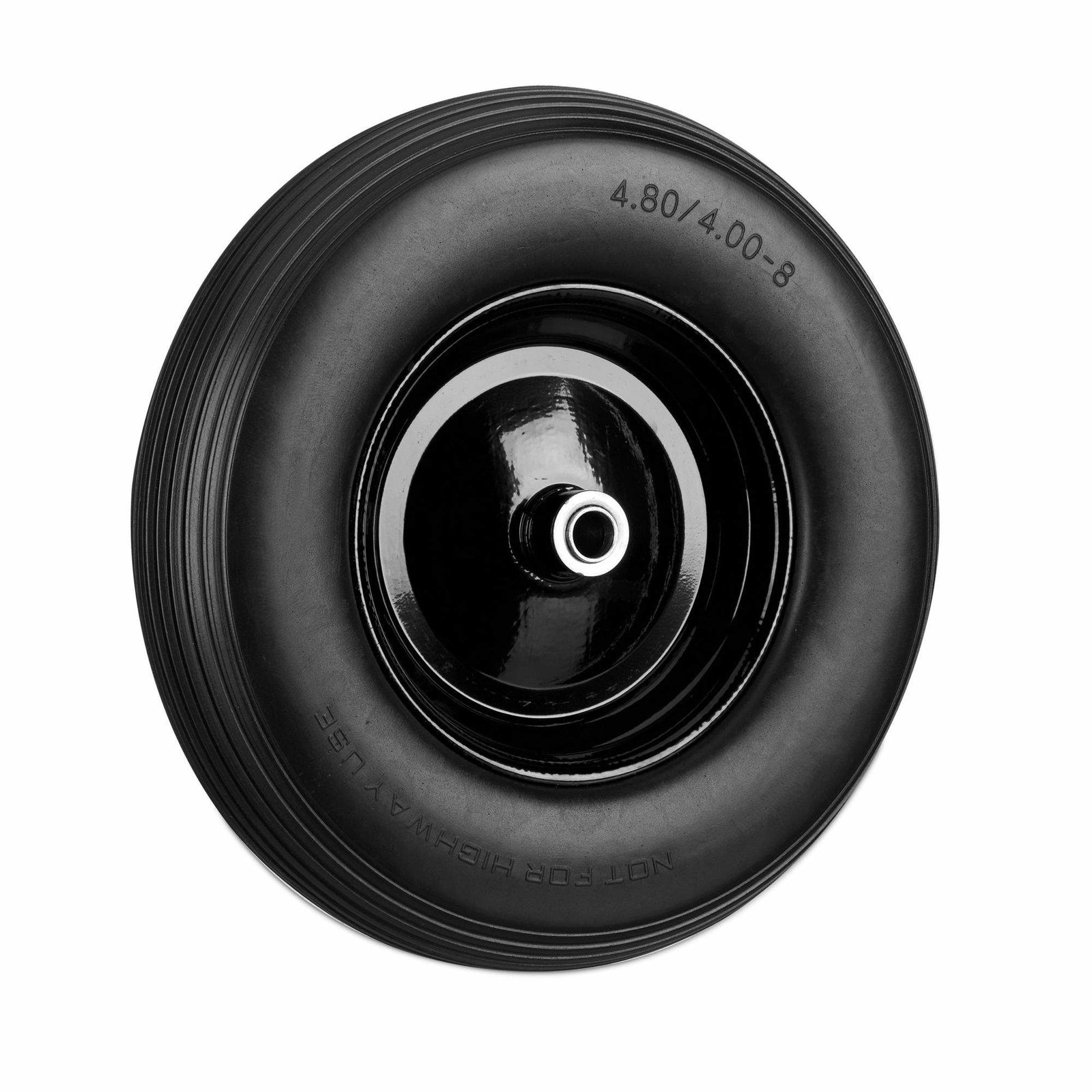 Hjul till skottkärra 4.80 4.00-8 massivt gummi | Hem & Hobby - Hem & Hushåll - Trädgårdsartiklar - Skottkärror - Skottkärrehjul | Pryloteket