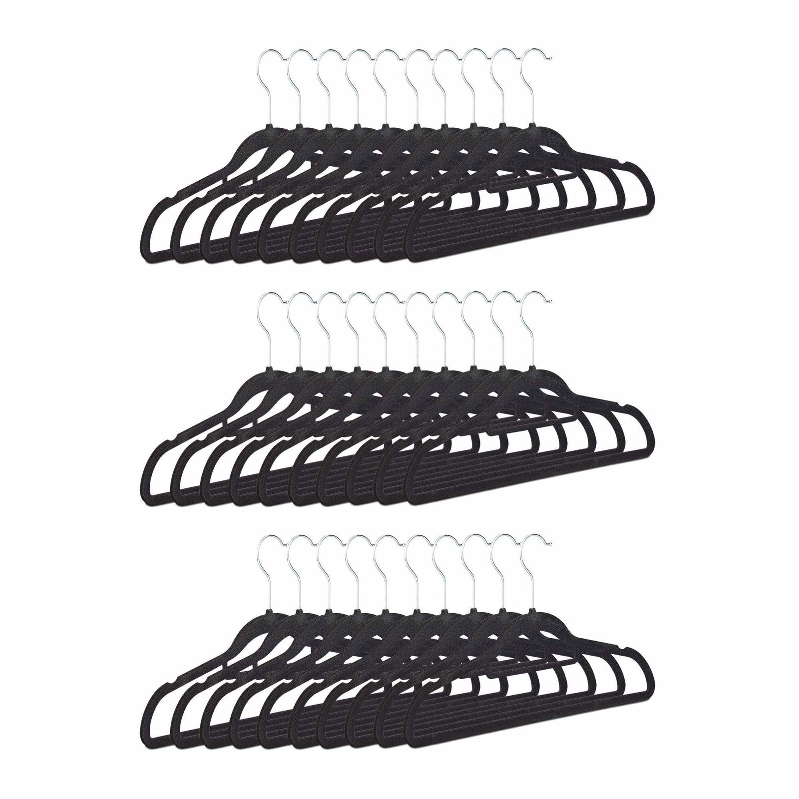 Træbøjler sæt med 10 stk