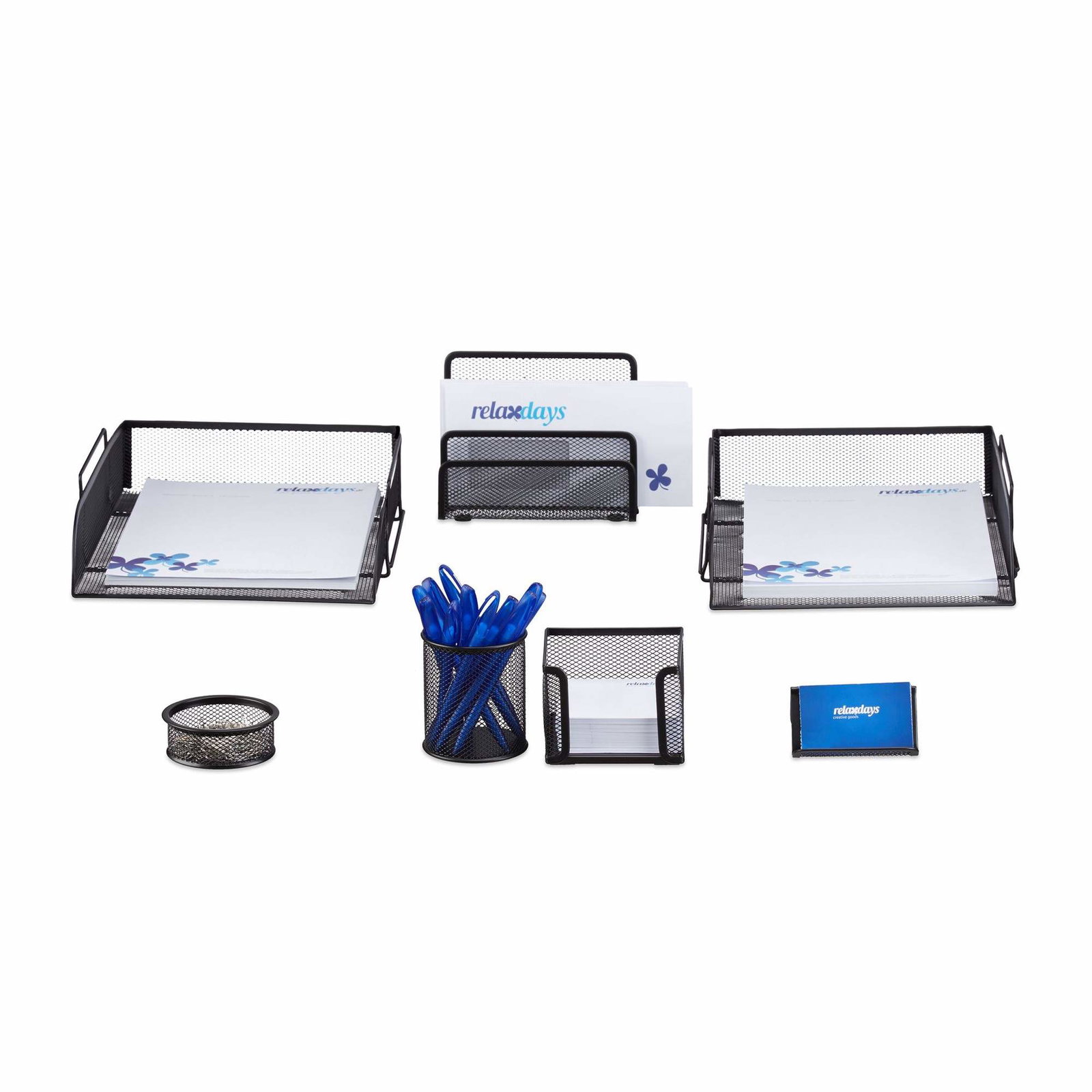 Skrivbordsarrangörsset, 7 delar | Hem & Hobby - Resa & Semester - Organisering | Pryloteket