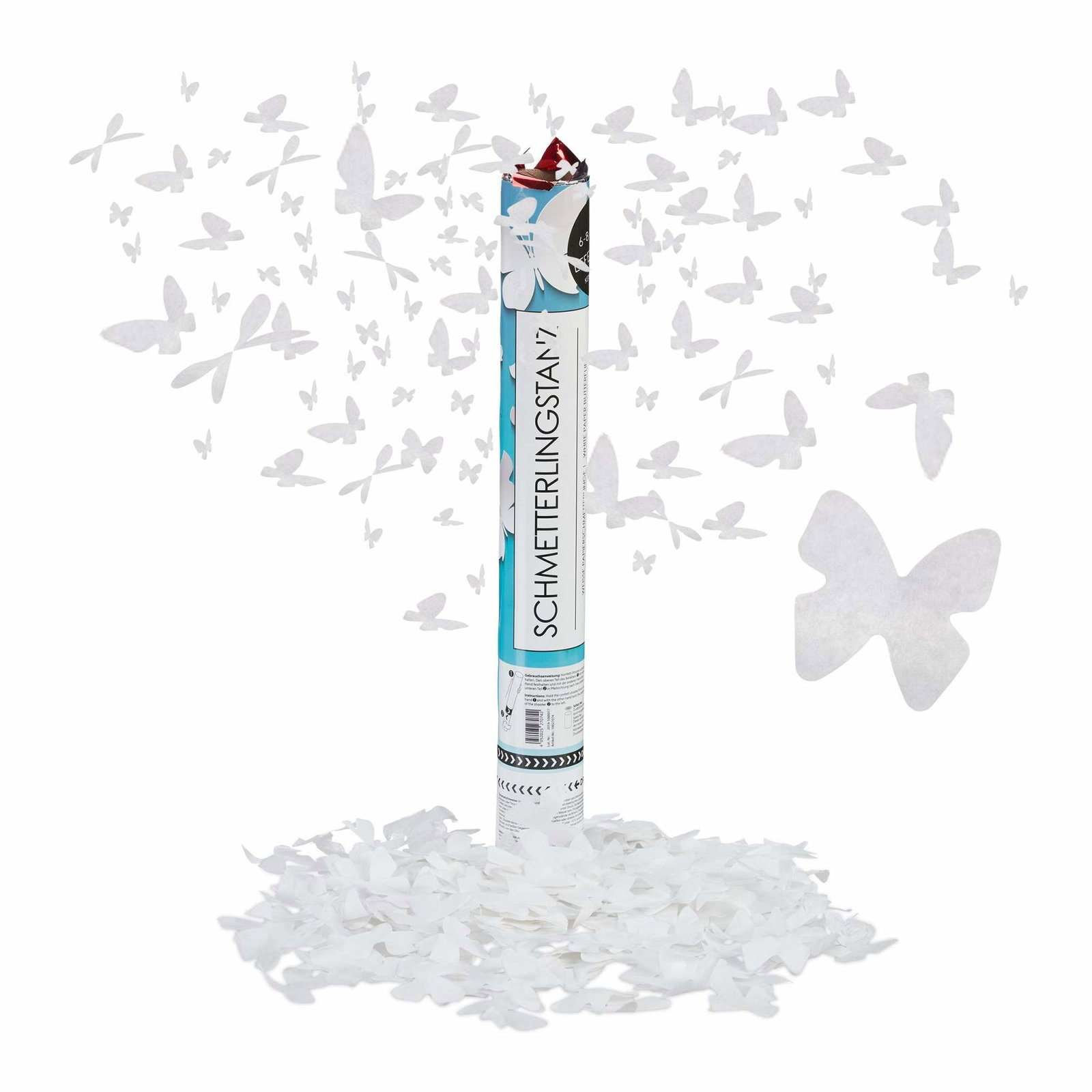 Konfettikanon 40 cm fjärilar | Hem & Hobby | Pryloteket