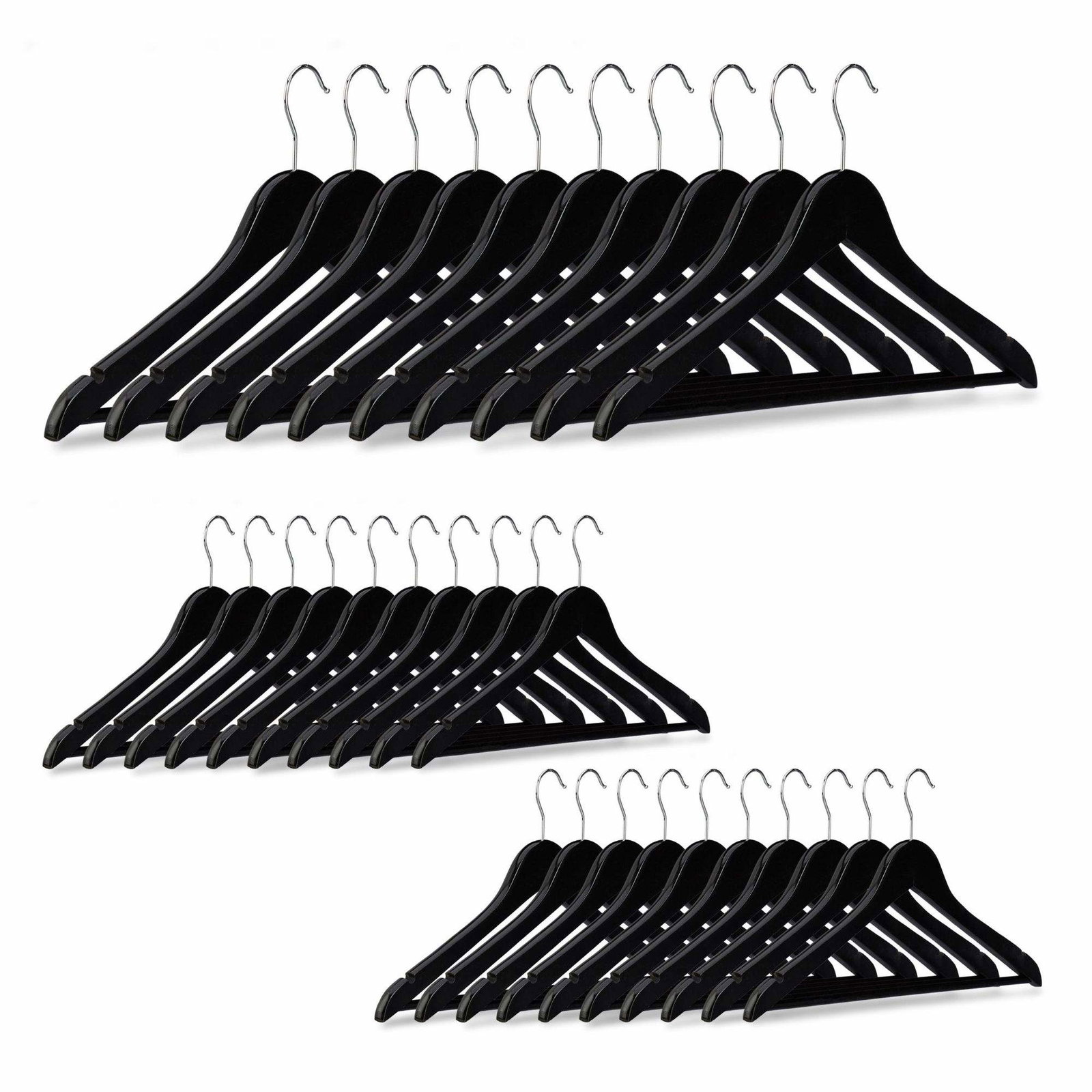 Klädhängare träset om 30 st | Mode & Accessoarer - Kläder - Klänningar | Pryloteket