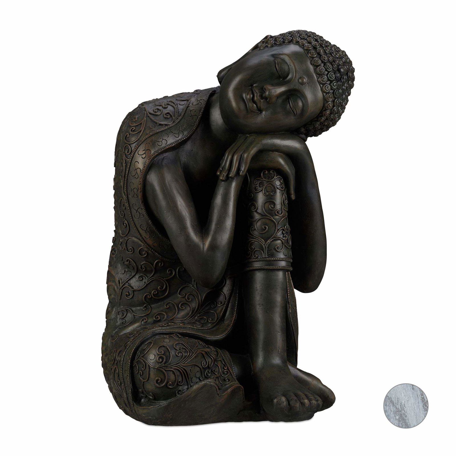 Buddha statue 60 cm høj