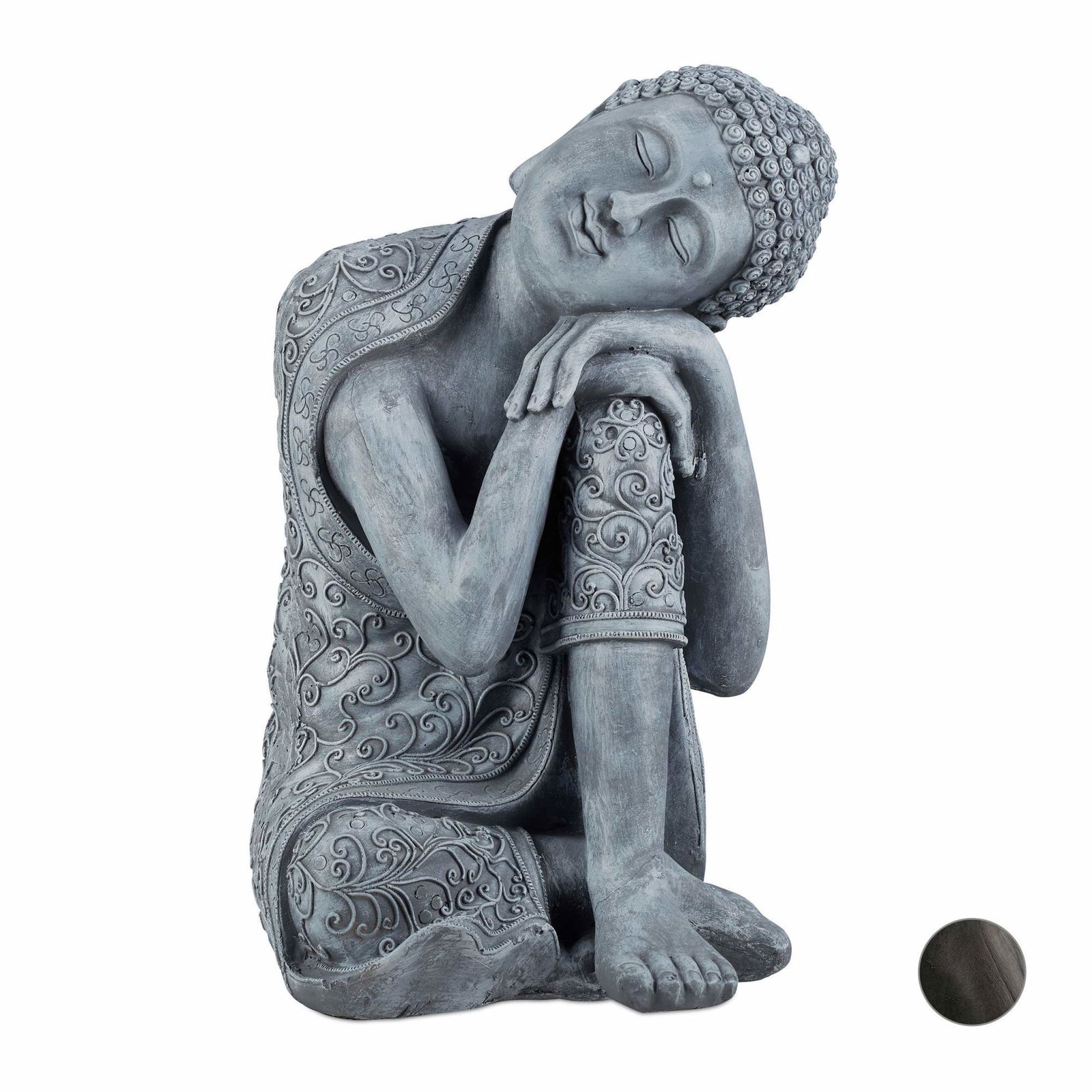 Buddha statue 60 cm høj