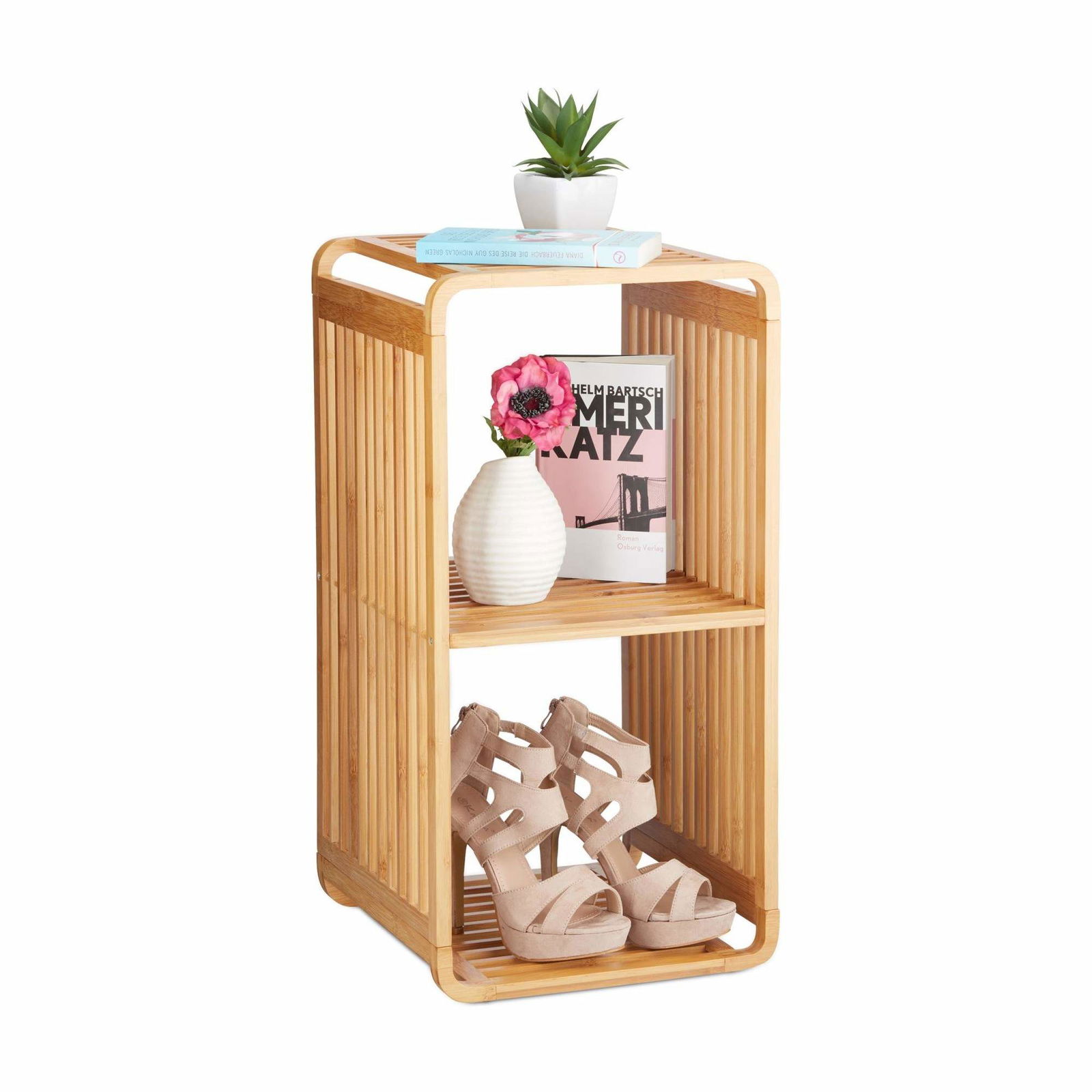 Bambushylde med afrundede hjørner