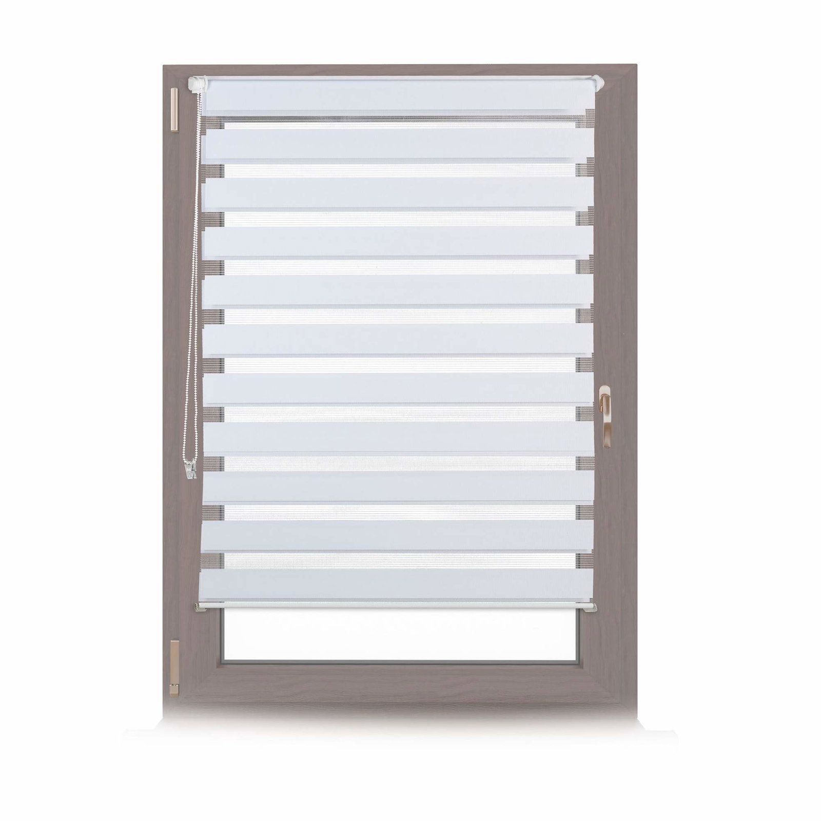 Dubbel rullgardin Klemmfix utan borrning i vitt | Hem & Hobby - Husdjur | Pryloteket