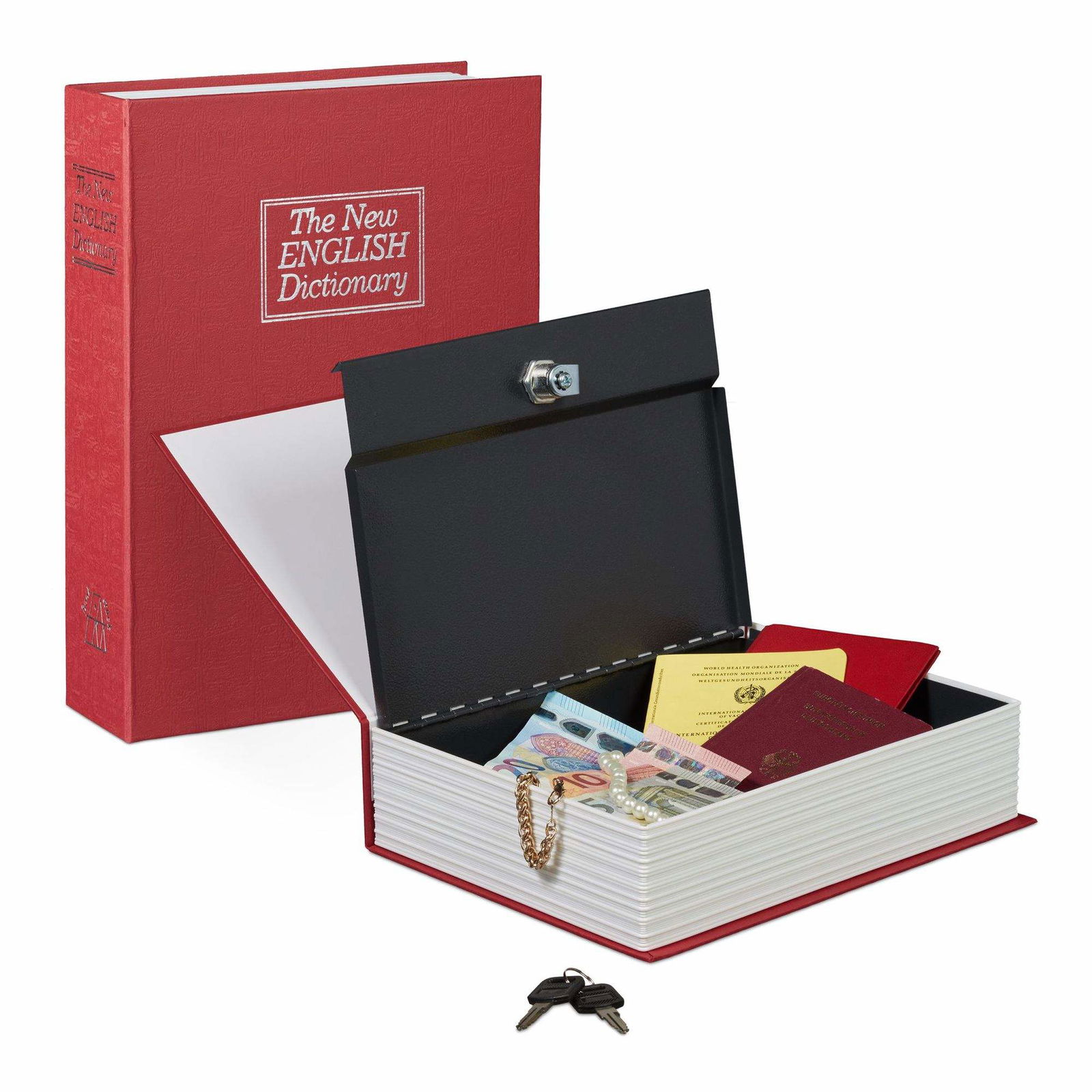 Stort aflåseligt bogrum