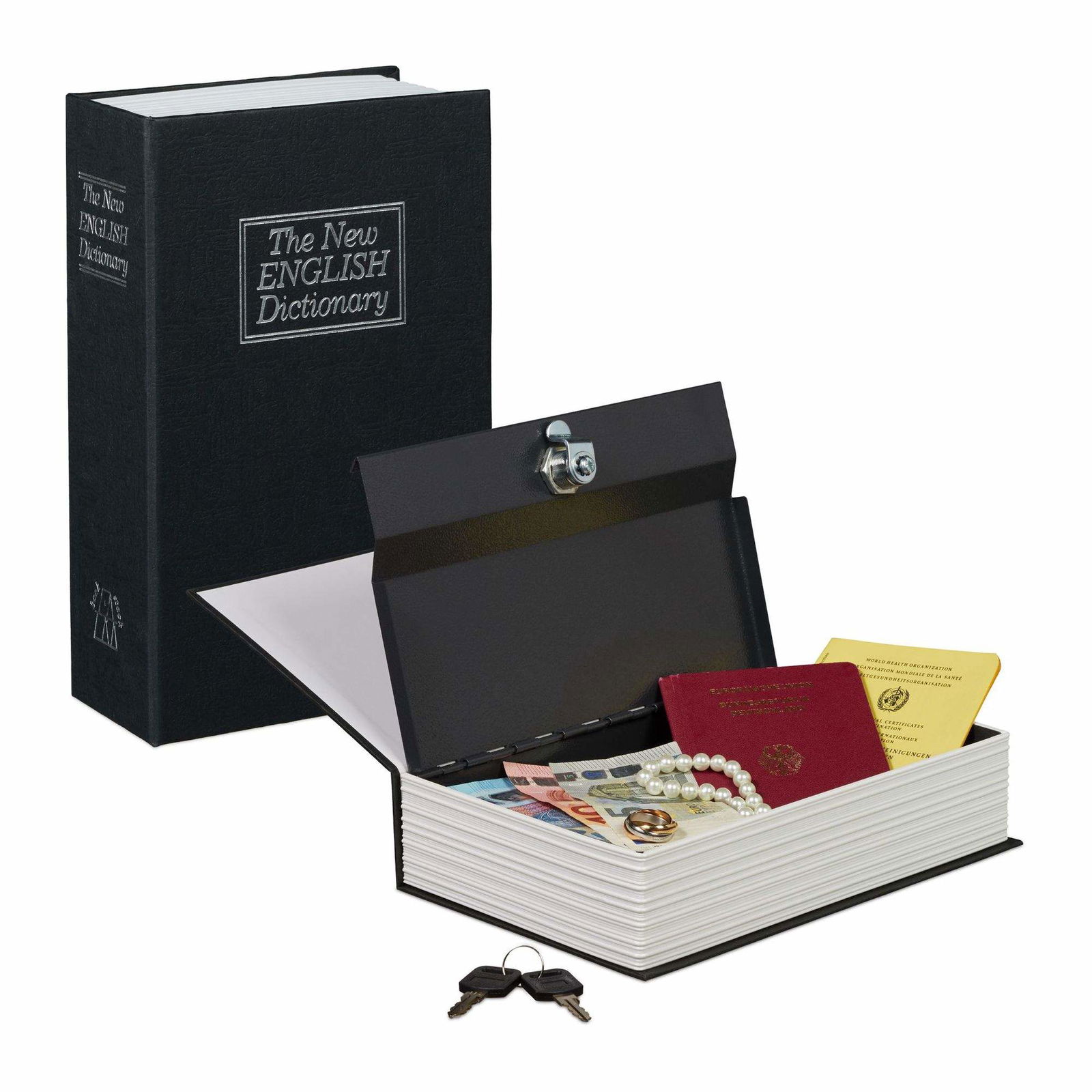 Book sikker som ordbog med nøgle