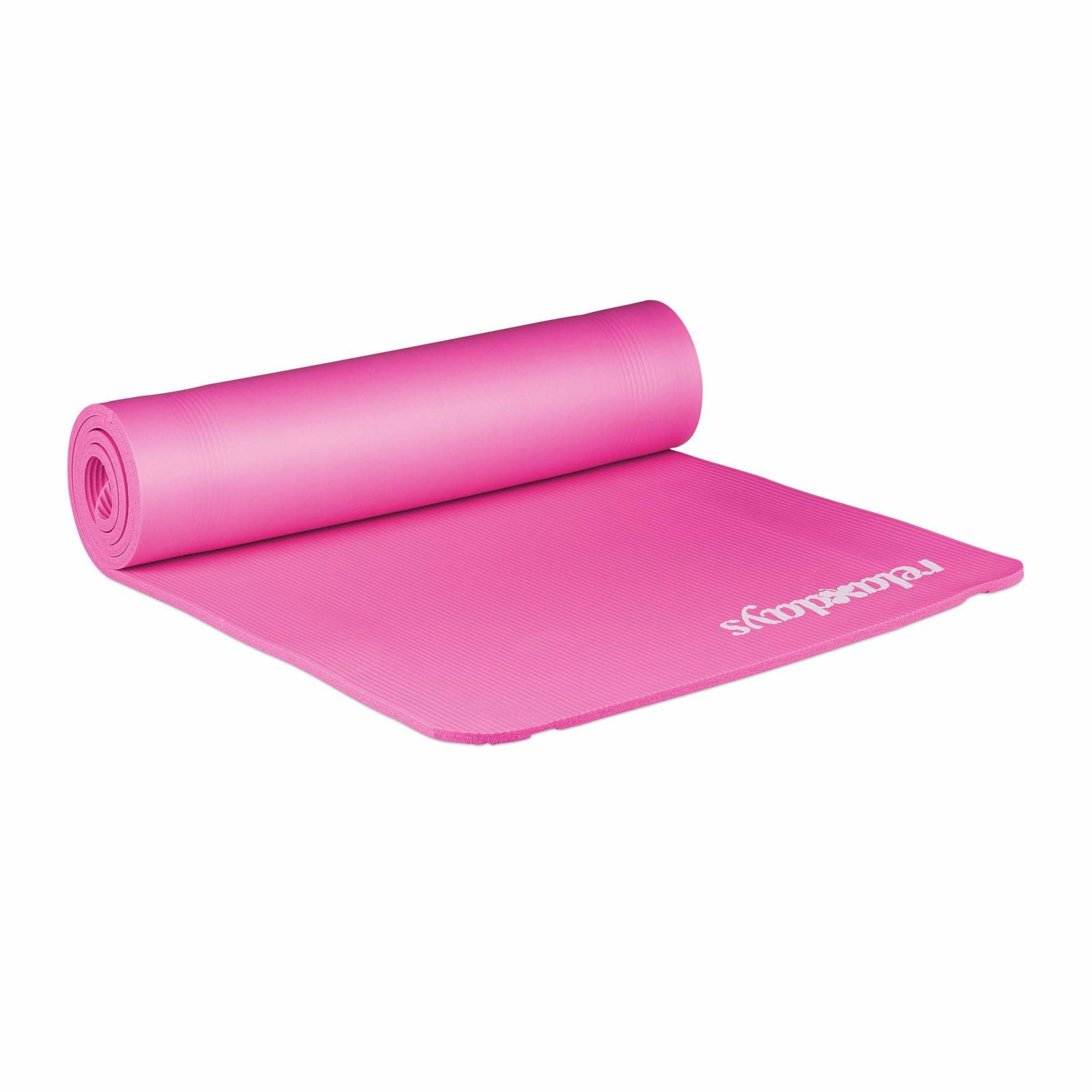 Yogamåtte 1 cm tyk ensfarvet