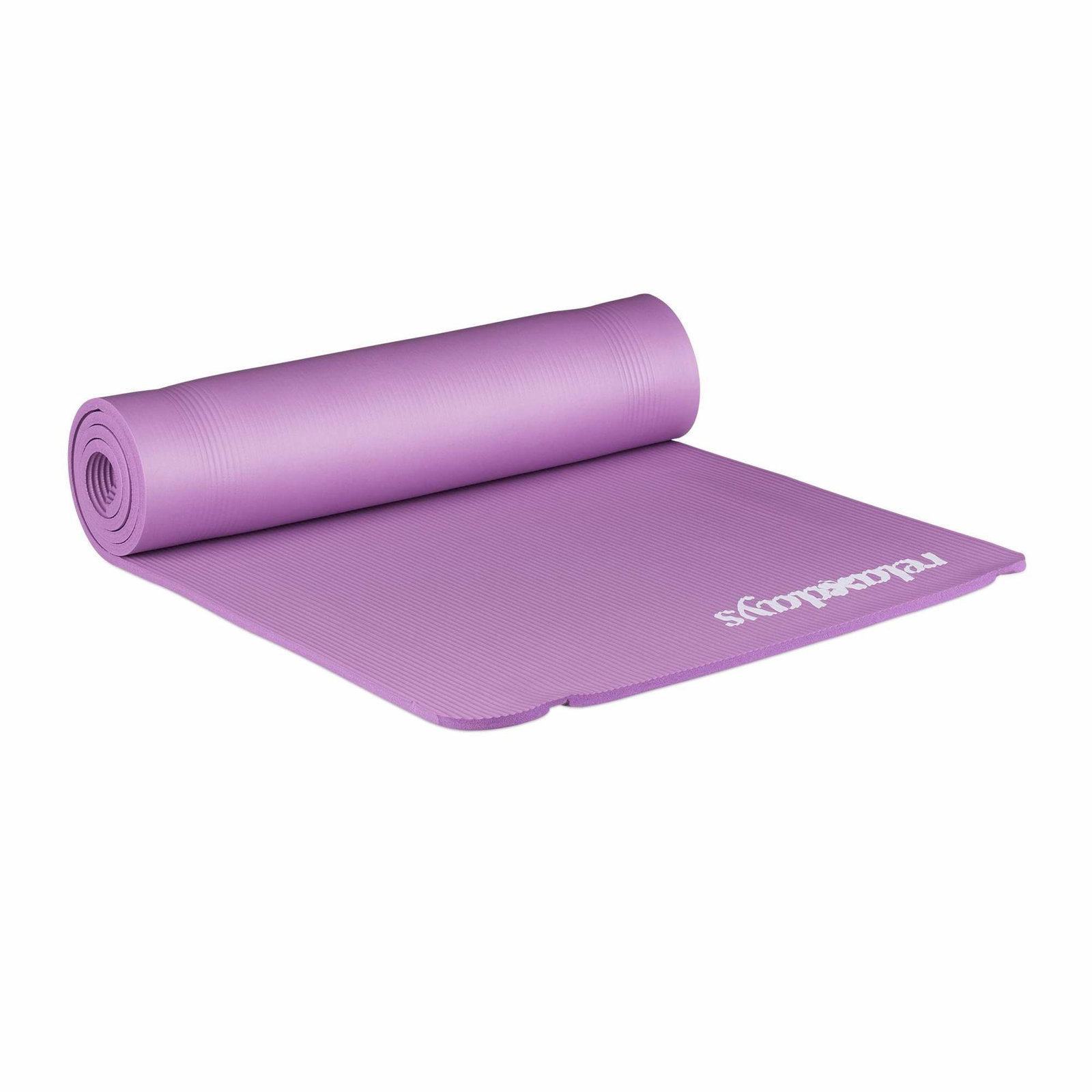 Yogamåtte 1 cm tyk ensfarvet