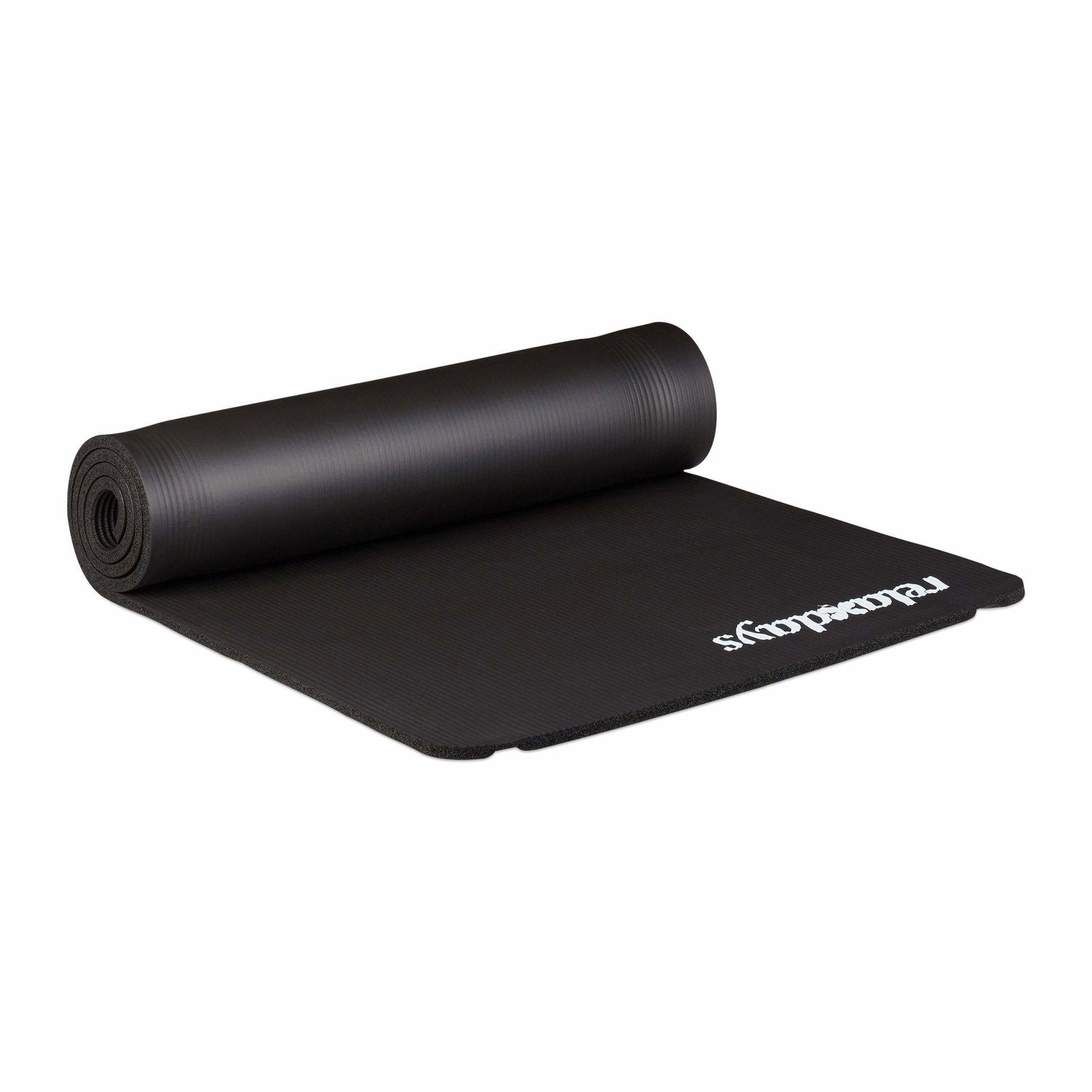 Yogamåtte 1 cm tyk ensfarvet