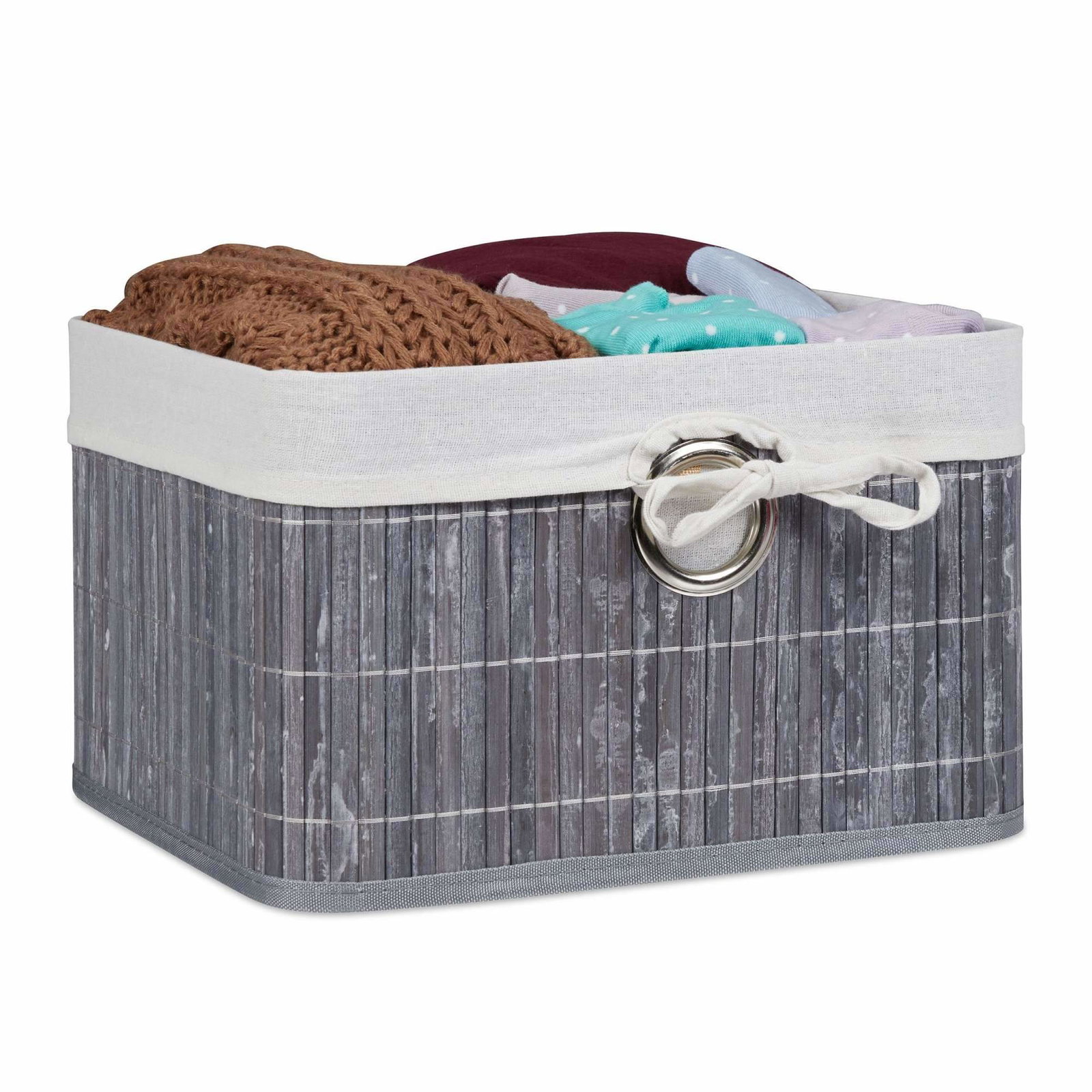 Förvaringskorg i bambu | Mode & Accessoarer - Accessoarer | Pryloteket