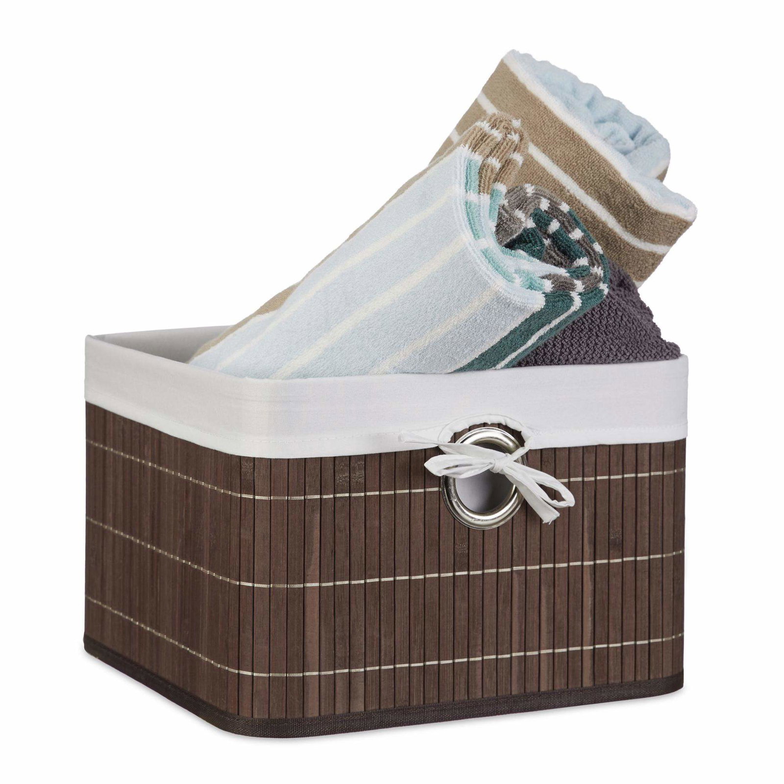 Förvaringskorg i bambu | Mode & Accessoarer - Accessoarer | Pryloteket