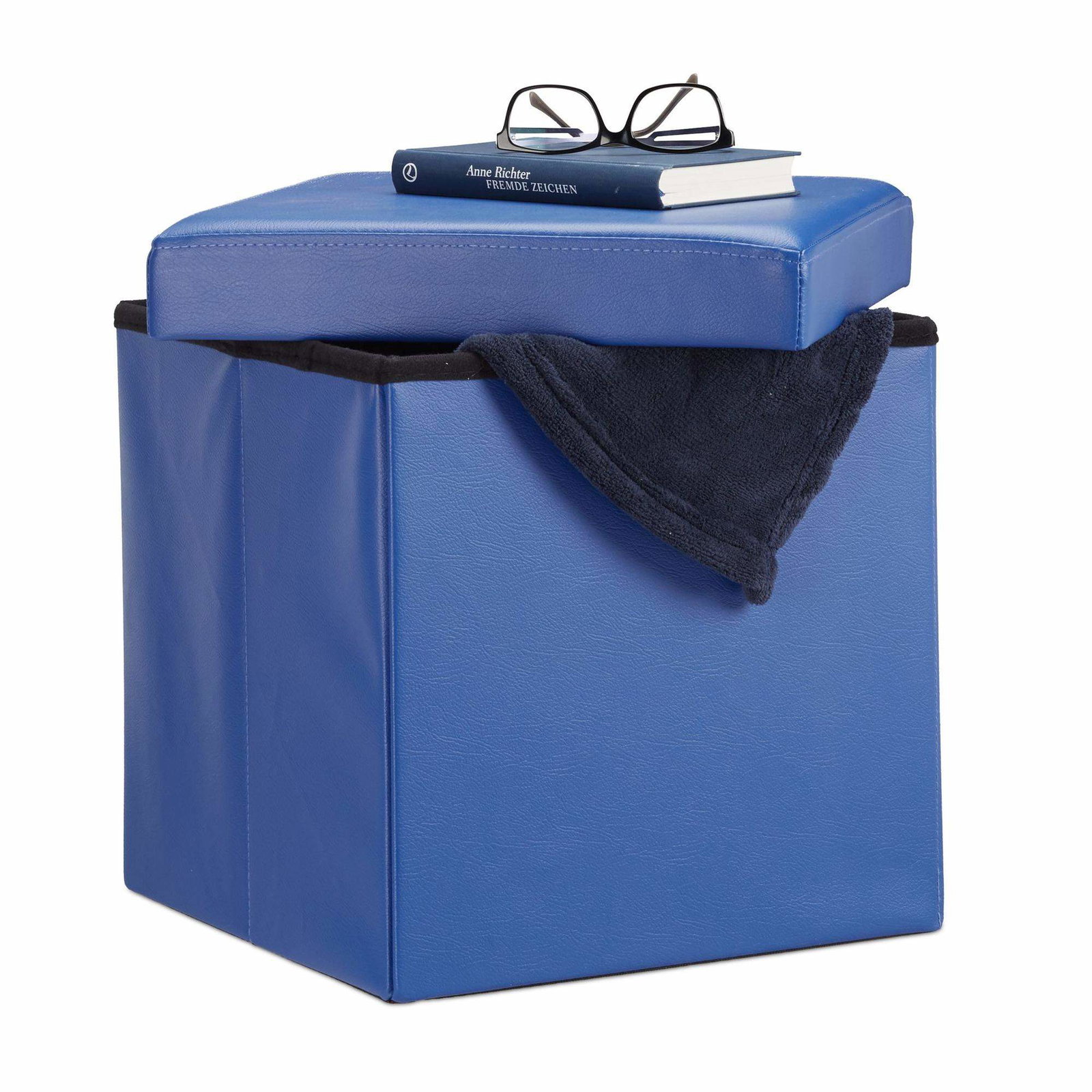 Vikbar pall konstläder | Hem & Hobby - Hem & Hushåll - Sovrum | Pryloteket