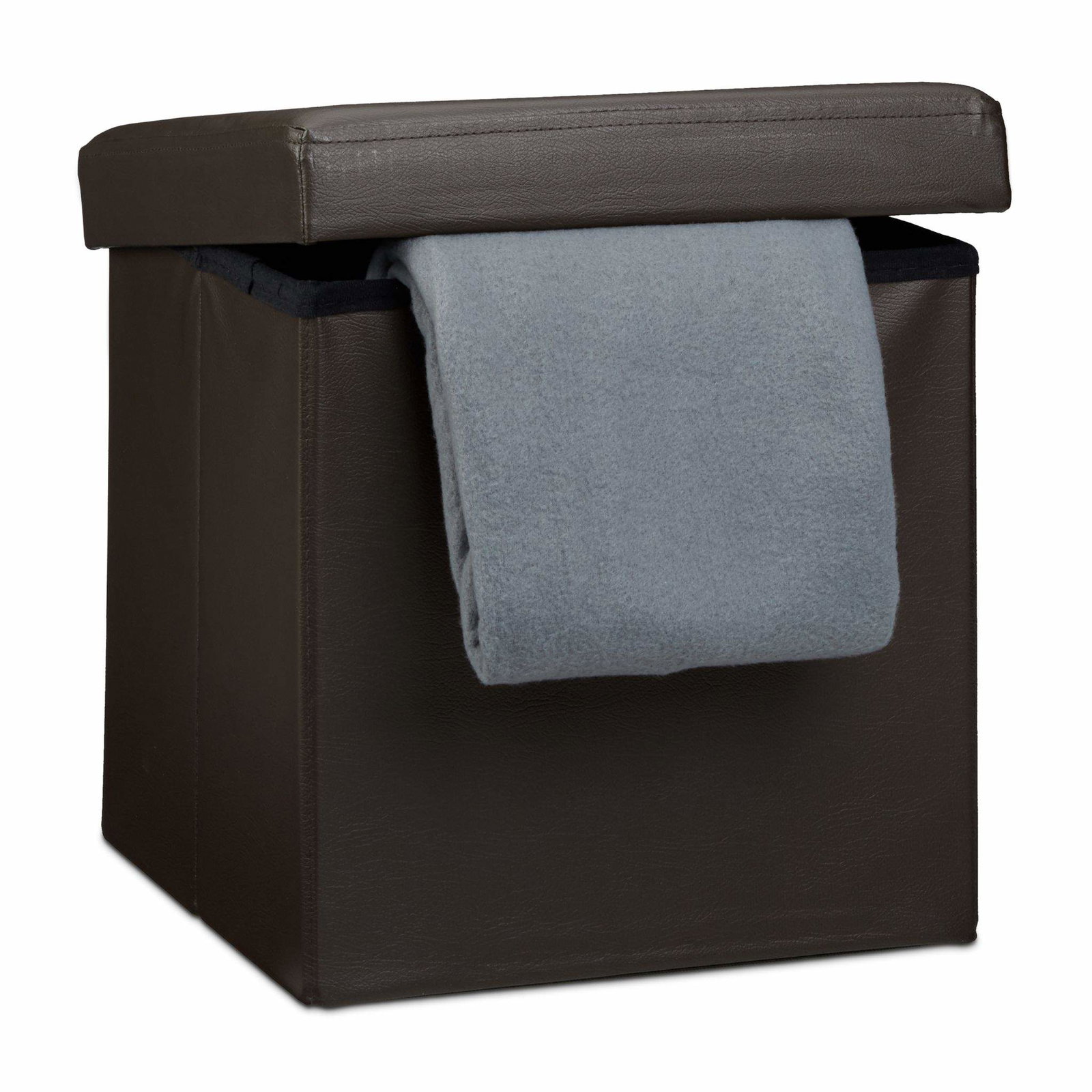 Vikbar pall konstläder | Hem & Hobby - Hem & Hushåll - Sovrum | Pryloteket