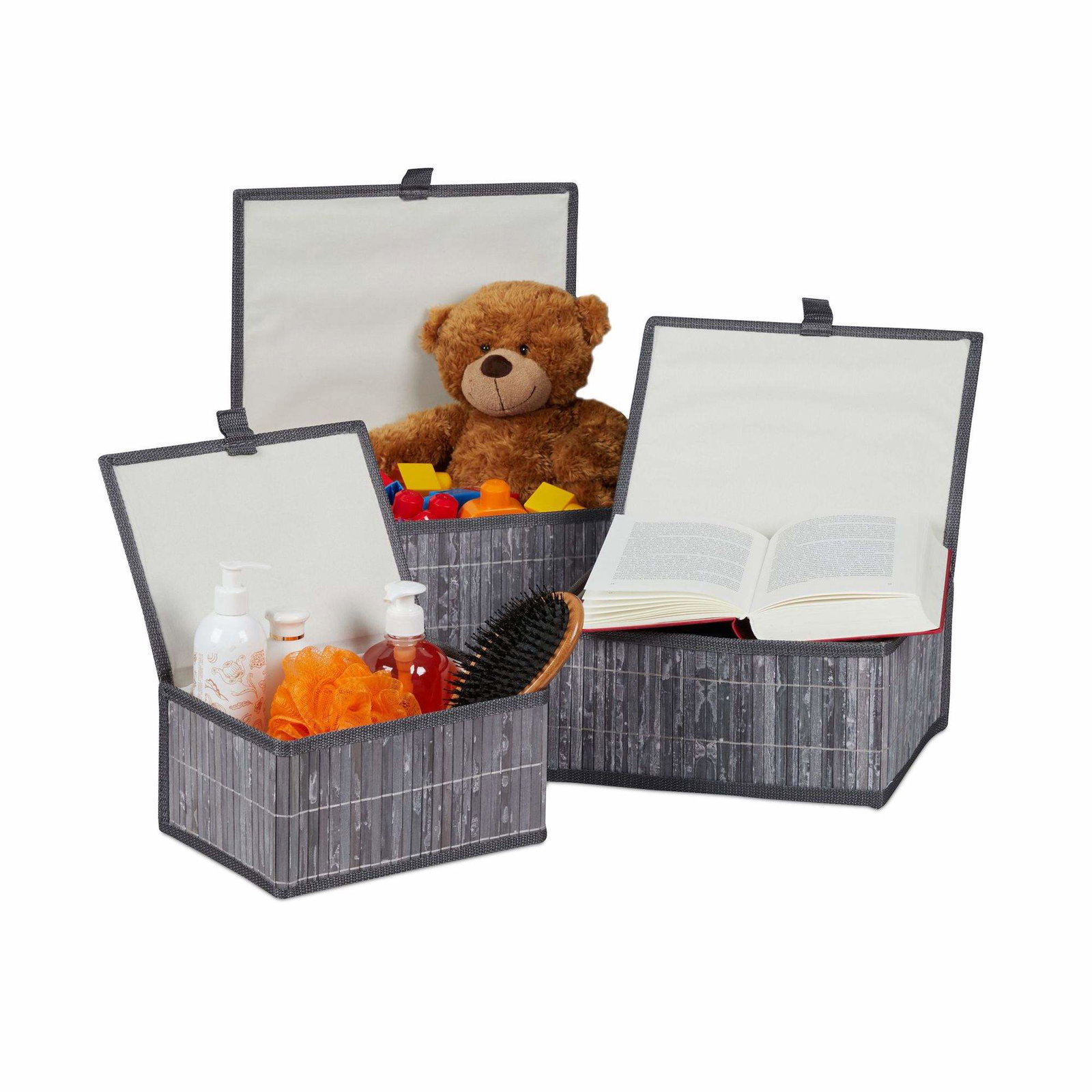 Förvaringskorgar - set om 3 | Mode & Accessoarer - Accessoarer | Pryloteket