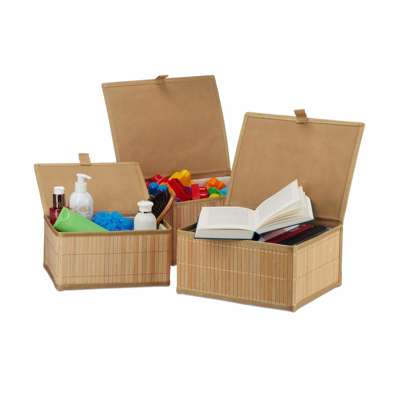 Förvaringskorgar - set om 3 | Mode & Accessoarer - Accessoarer | Pryloteket