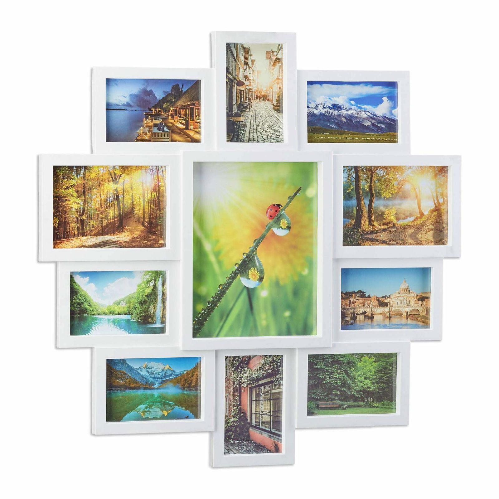 Collage ramme 11 billeder