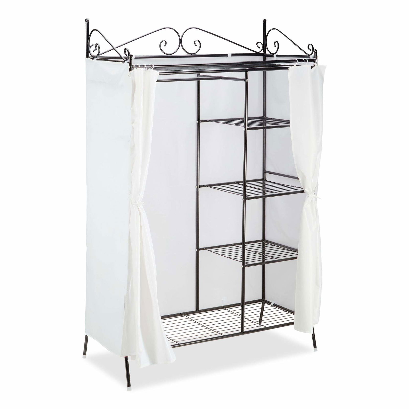 Tøjbøjle COUNTRY i metal med stofbetræk