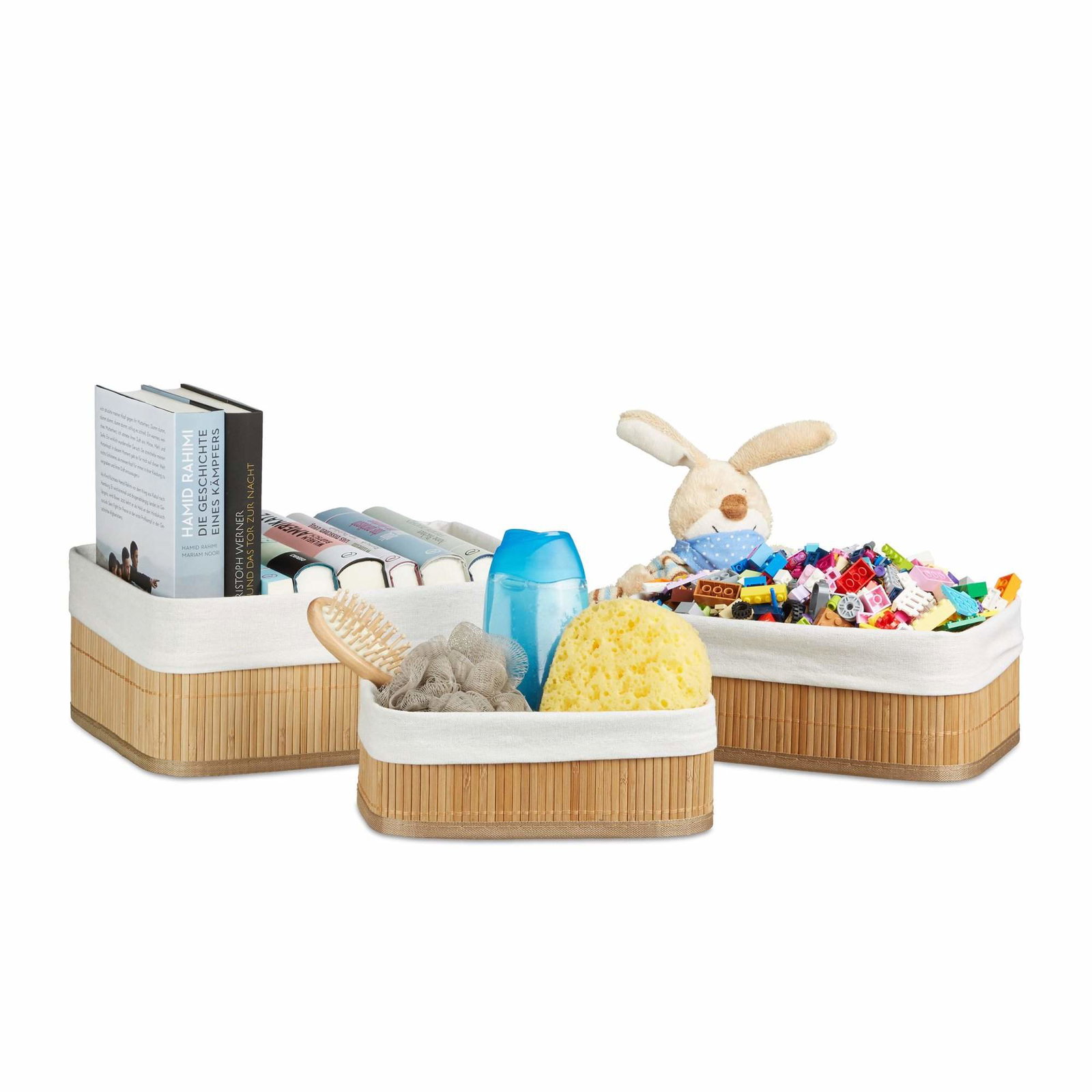 Bambu hyllkorg i tre delar | Leksaker & Spel - Leksaker | Pryloteket