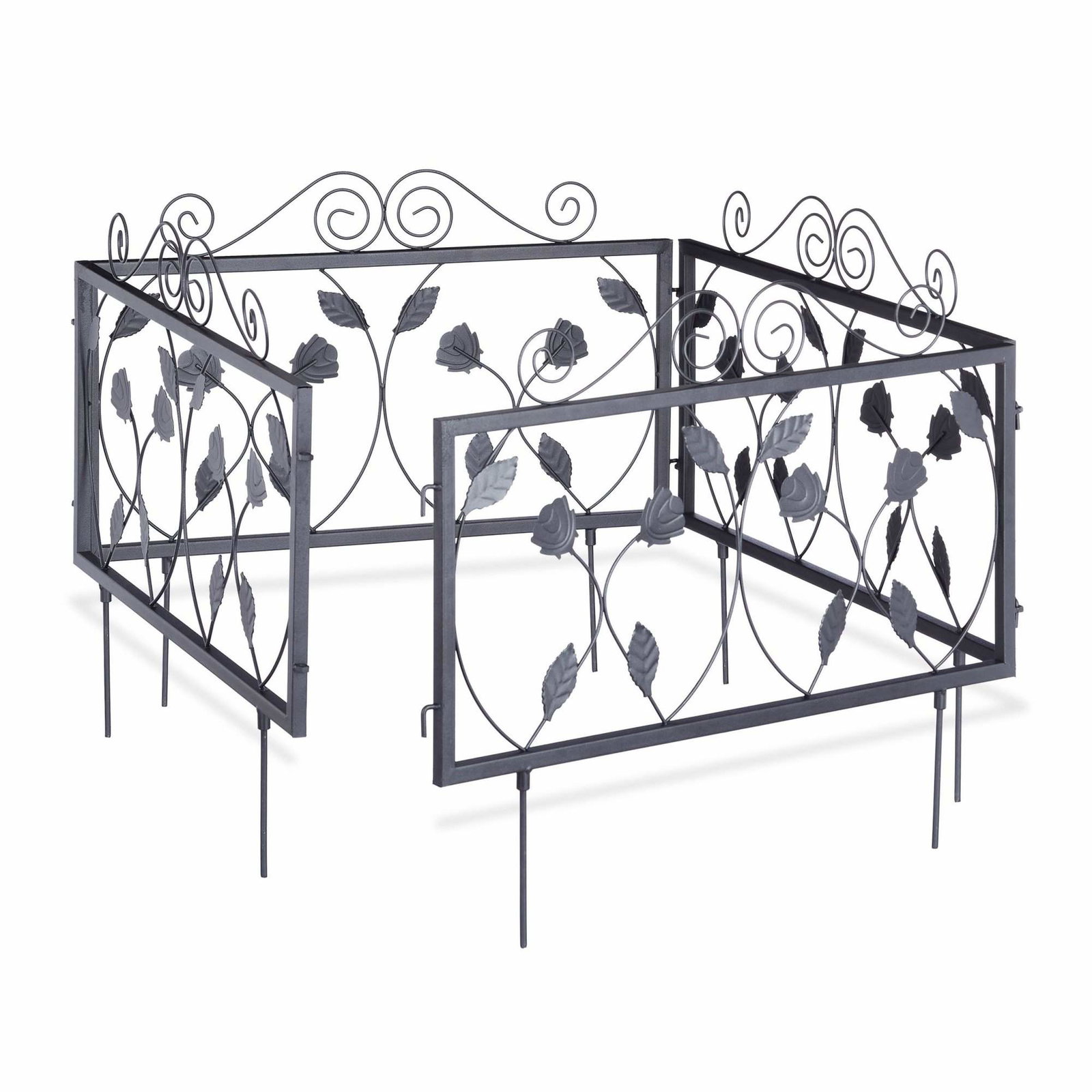 Rabattstaket 4 paneler vintagestil | Hem & Hobby | Pryloteket