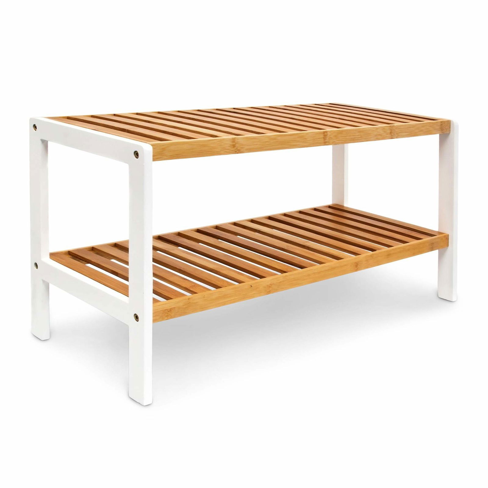 Skohylde med 2 hylder