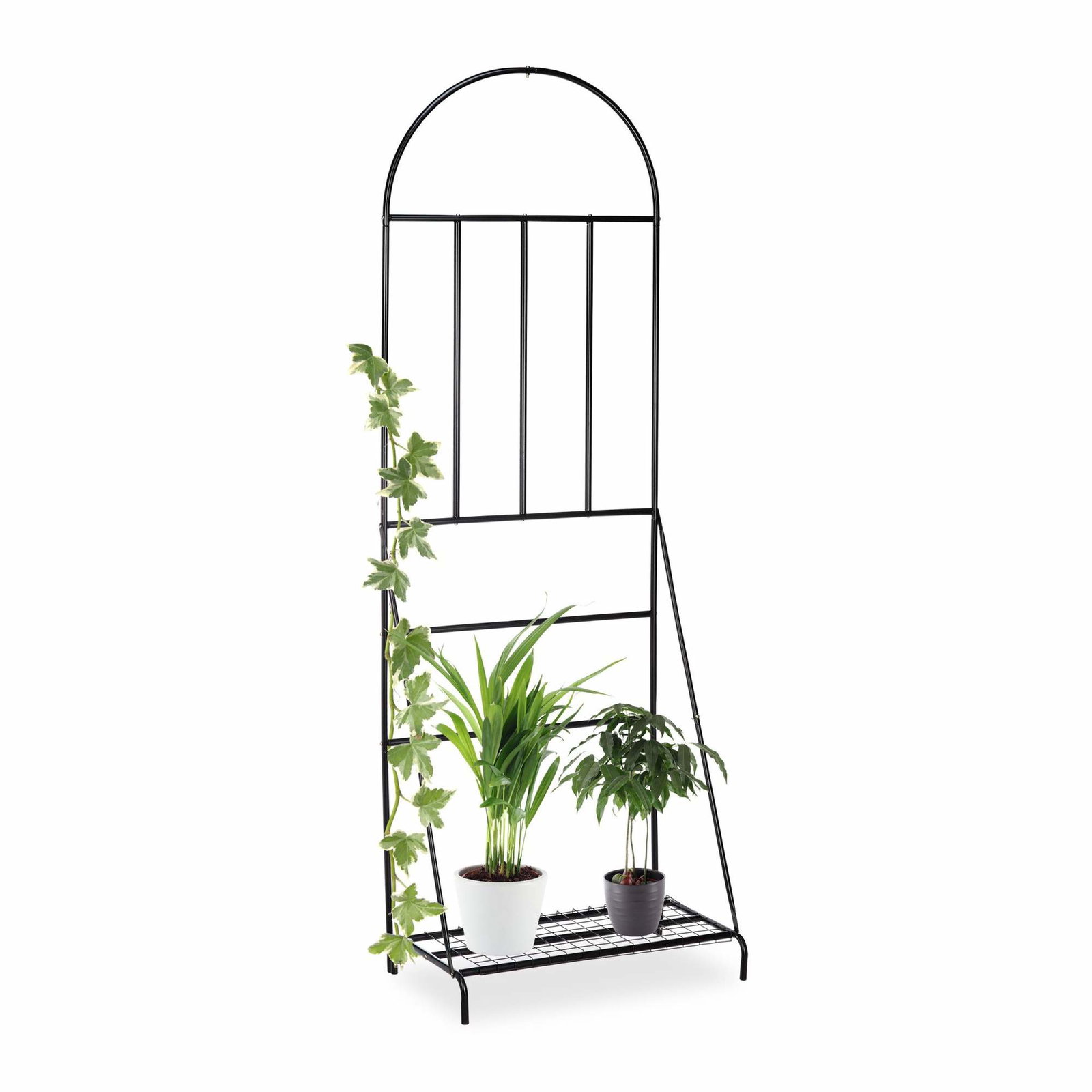 Blomsterhylde med espalier