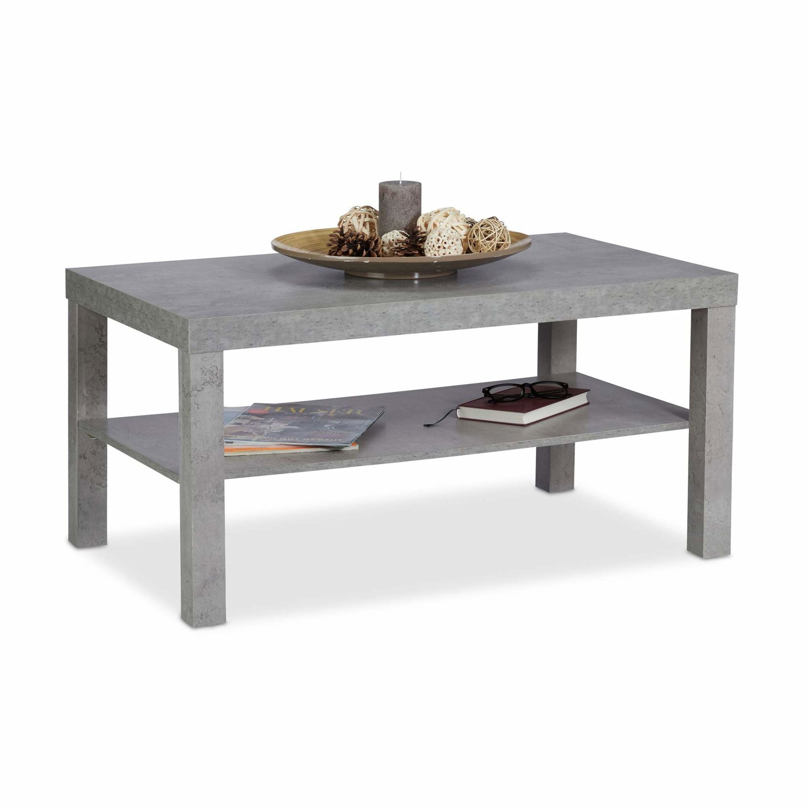 Sofabord i beton look