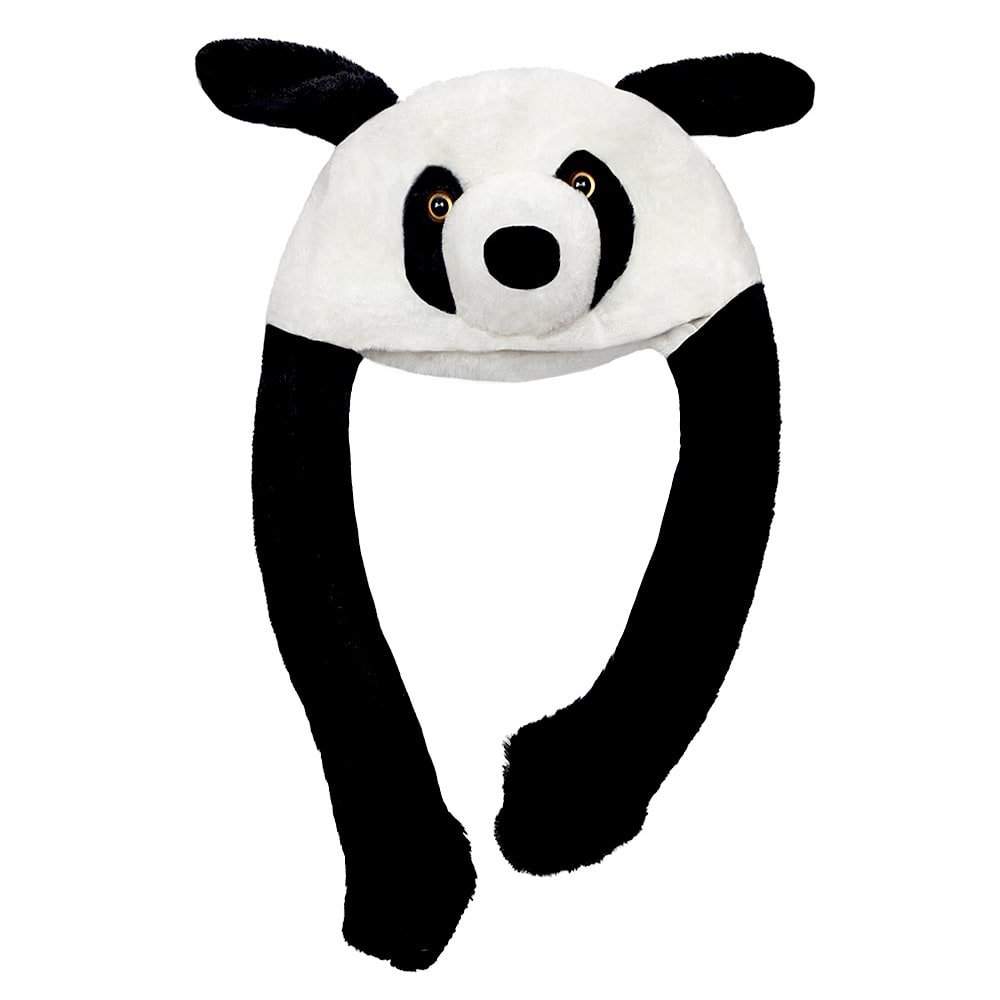 Hue med Dansende Ører - Panda