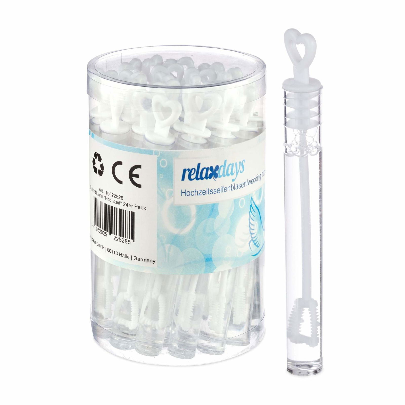 Sæbebobler bryllup, 24 stk.