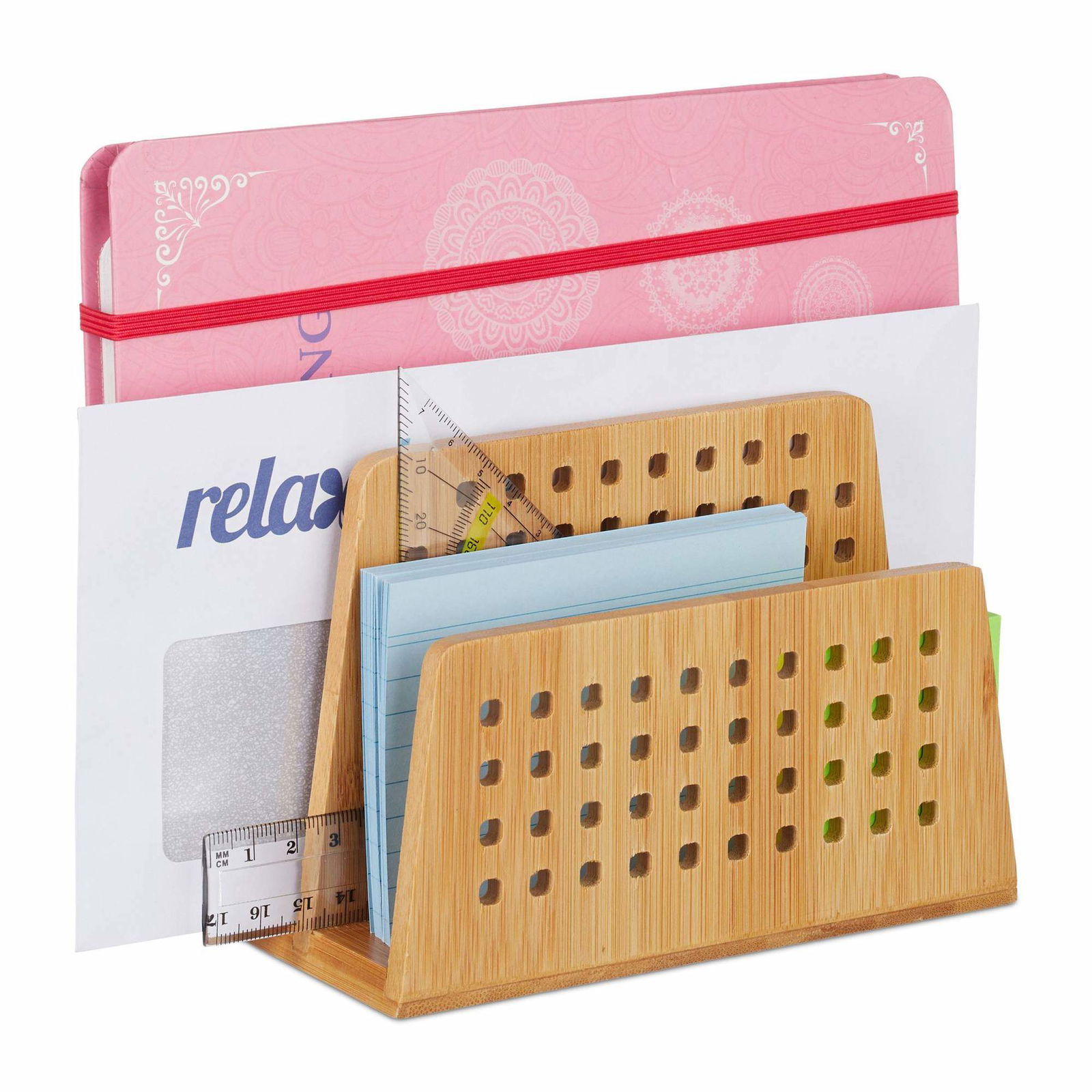 Dokumentholder Bambus 2 rum