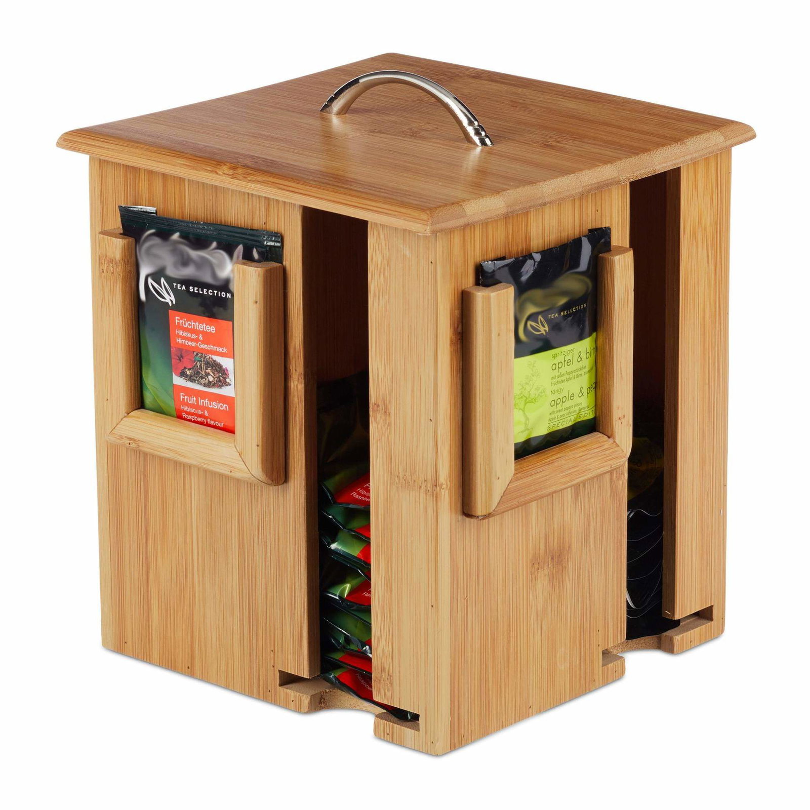 Snurrbar telåda av bambu | Hem & Hobby | Pryloteket