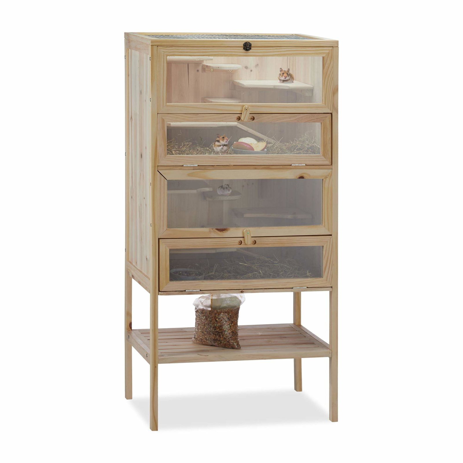 Hamsterbur i trä | Hem & Hobby | Pryloteket