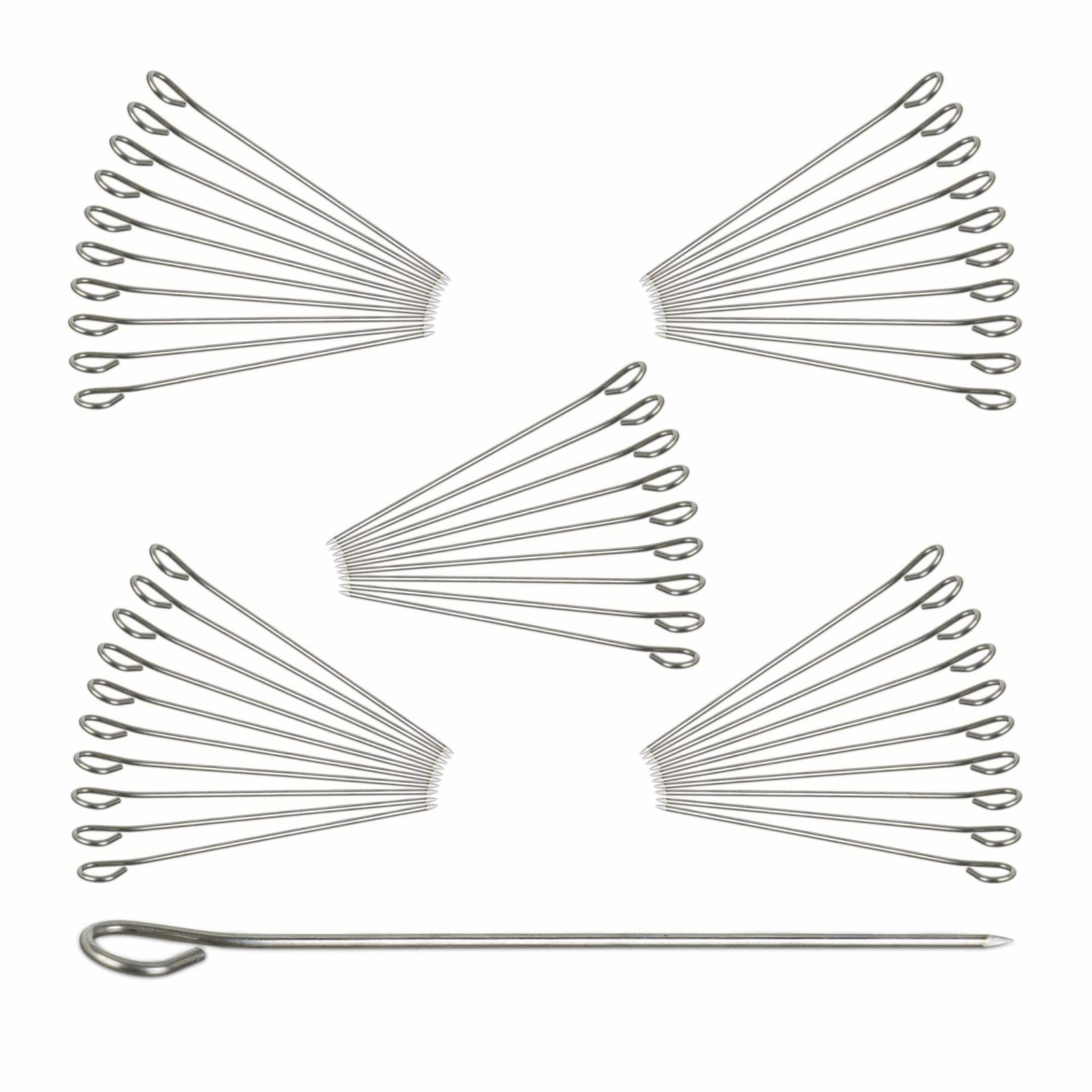 Rostfria kavel - 50 st | Hem & Hobby - Hem & Hushåll - Kök | Pryloteket