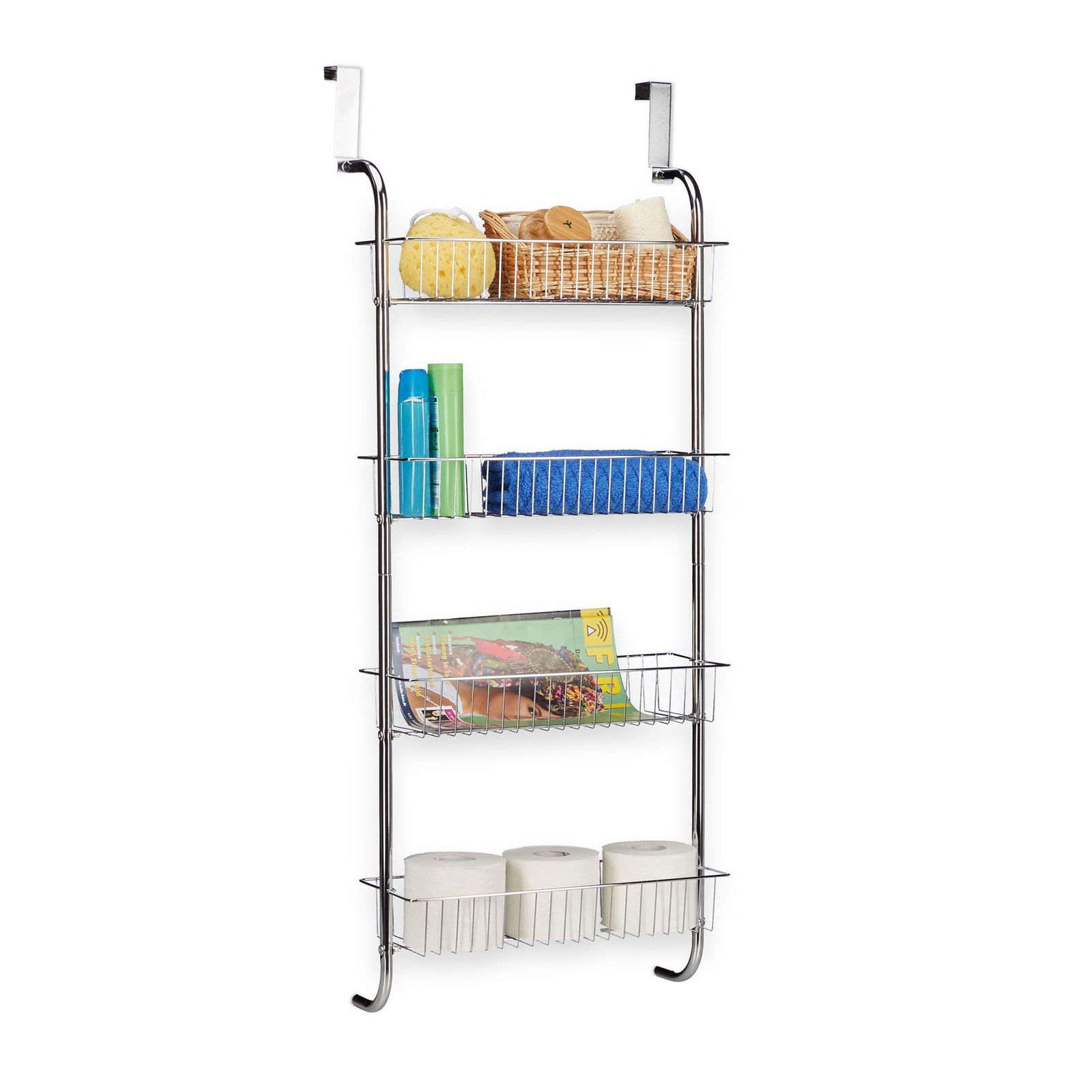 Hængende hylde krom