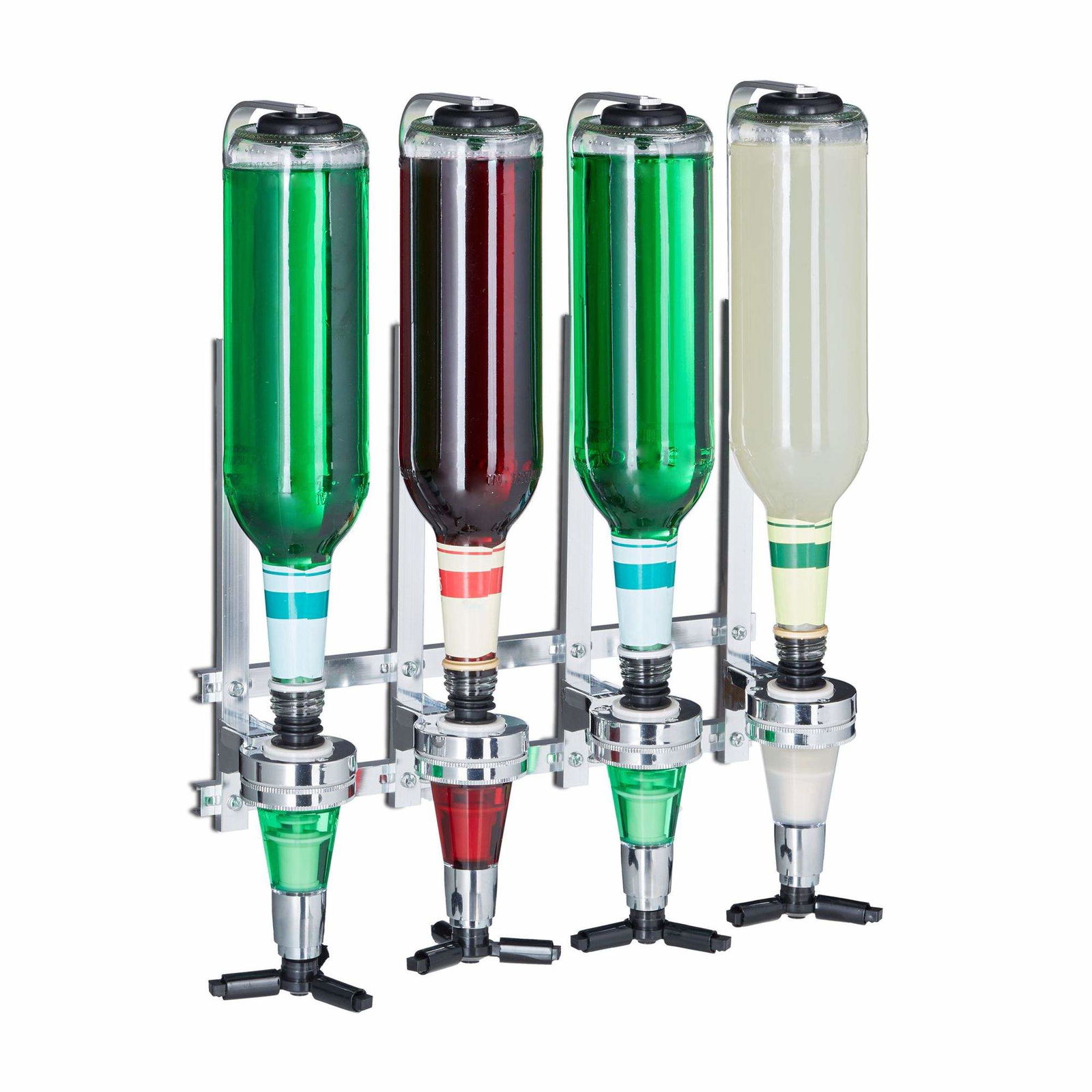 Vægmonteret flaskeholder