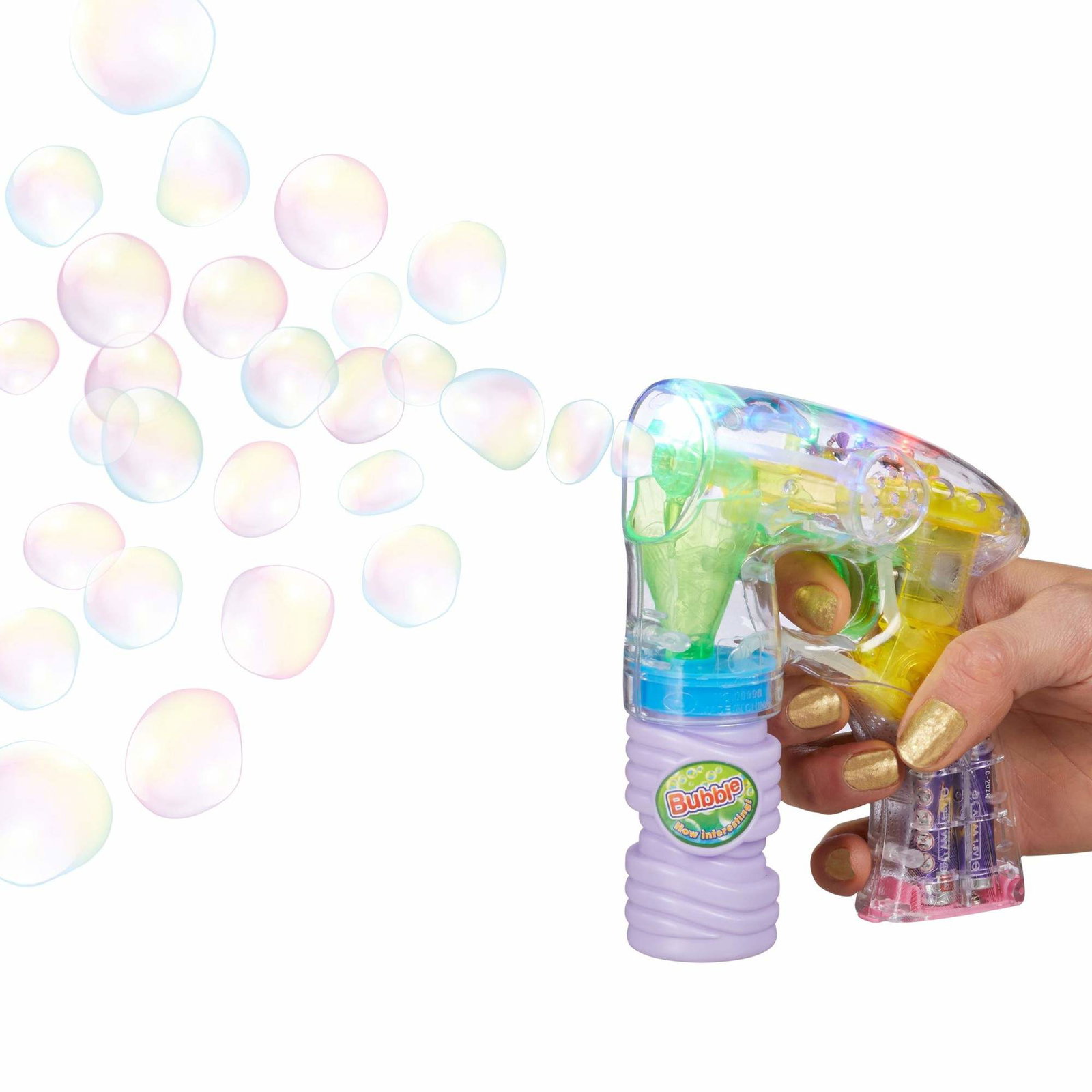 LED-såpbubbelpistol | Sport & Fritid - Friluftsliv & Camping - Belysning | Pryloteket
