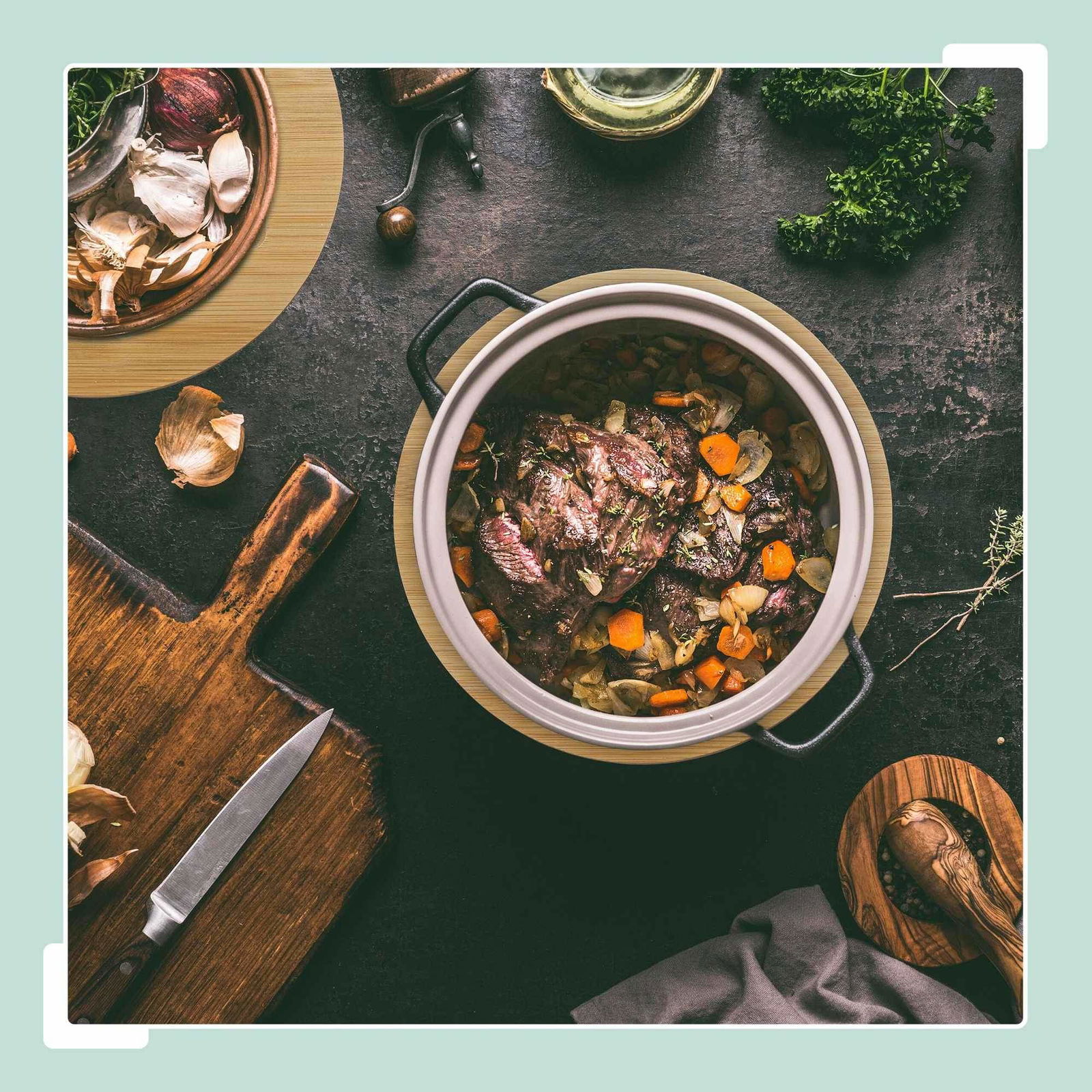 Coaster sæt 4 runde