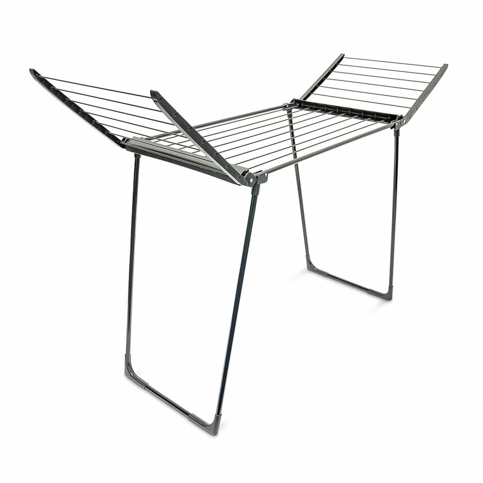 Tørrestativ foldbar sort