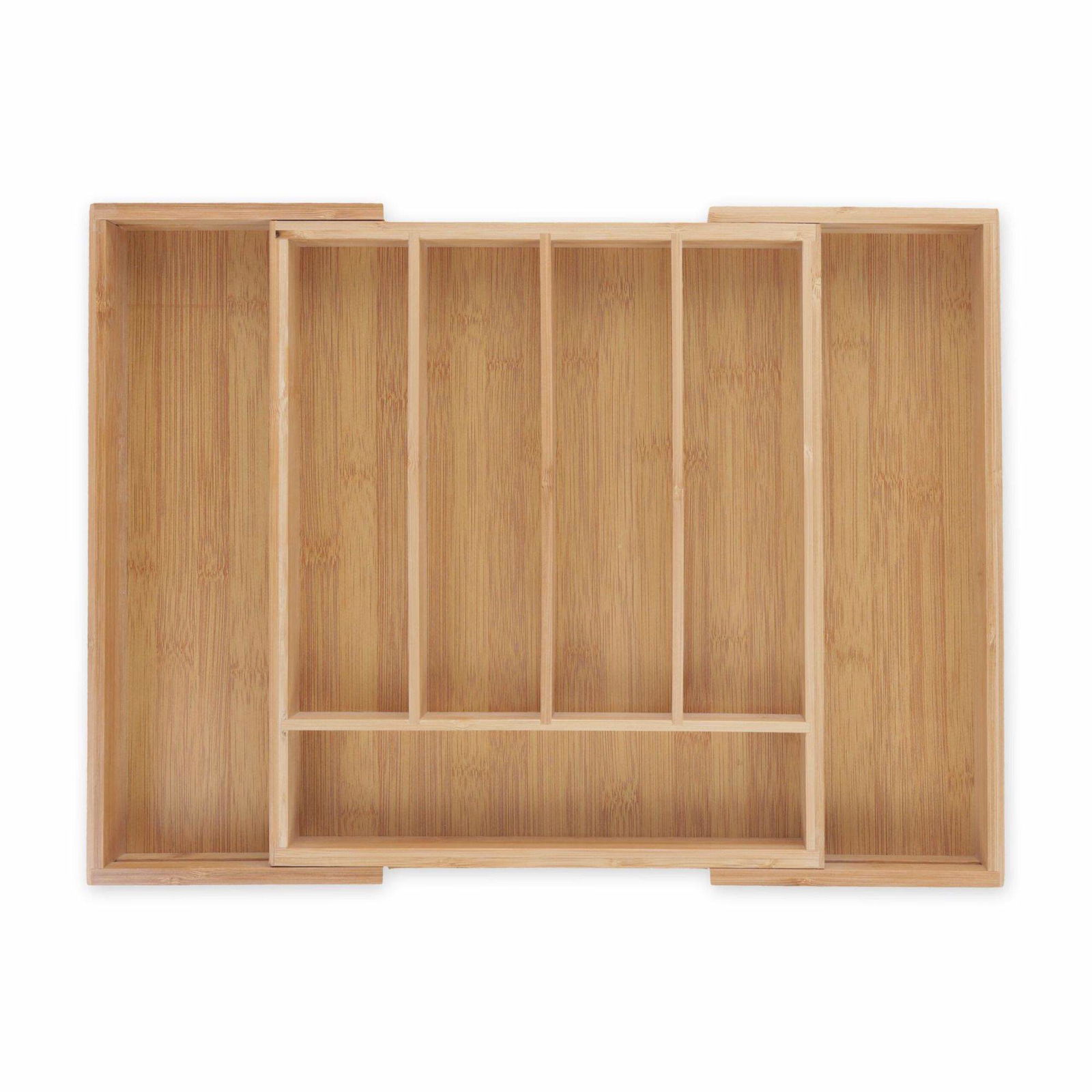 Bestikkasse af bambus kan forlænges