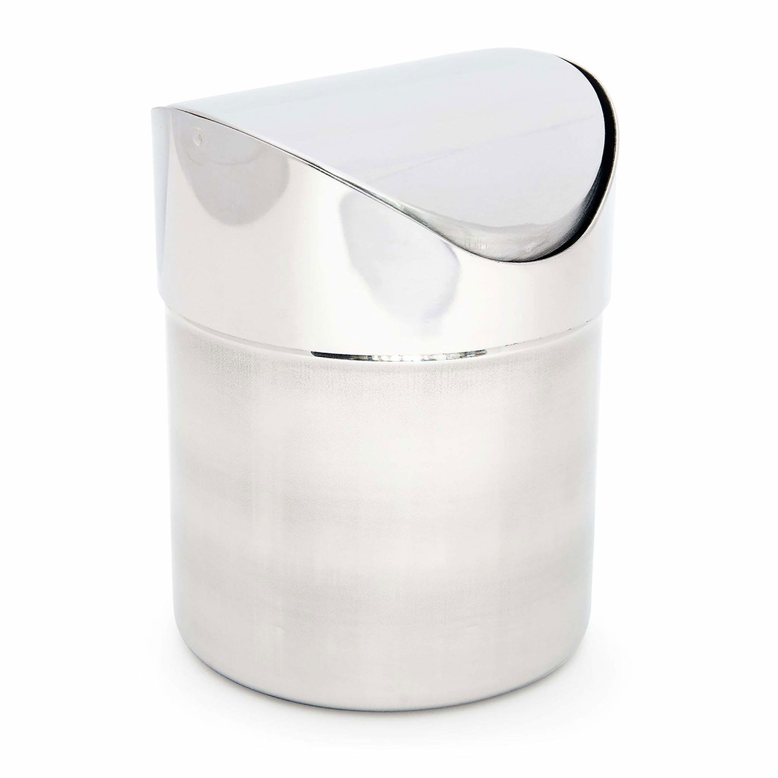 Lille affaldsspand i rustfrit stål 1,2 l