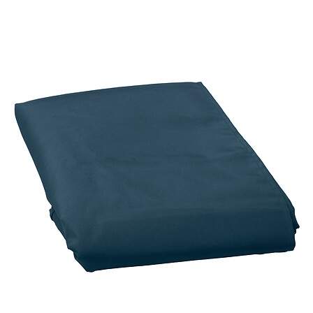 Petrolblå parasolsejl 4x3m, vandafvisende, UV50+