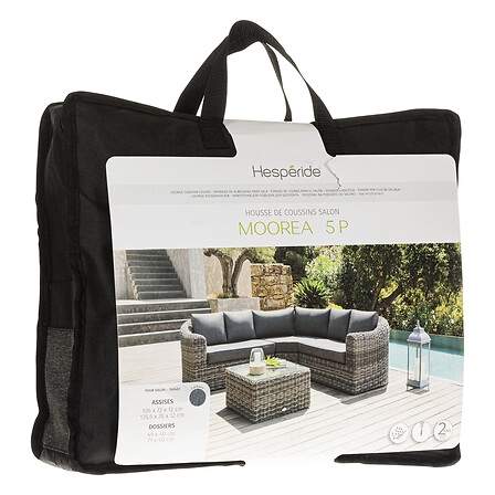 Udskiftningshyndebetræk til 5-personers hjørnesofa