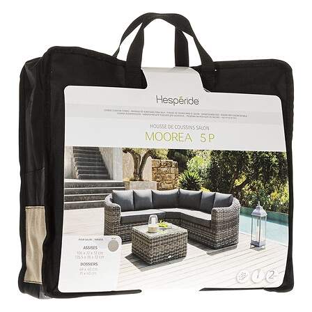 Moorea kuddfodral till 5-sits soffa – avtagbara, slitstarka | Hem & Hobby | Pryloteket